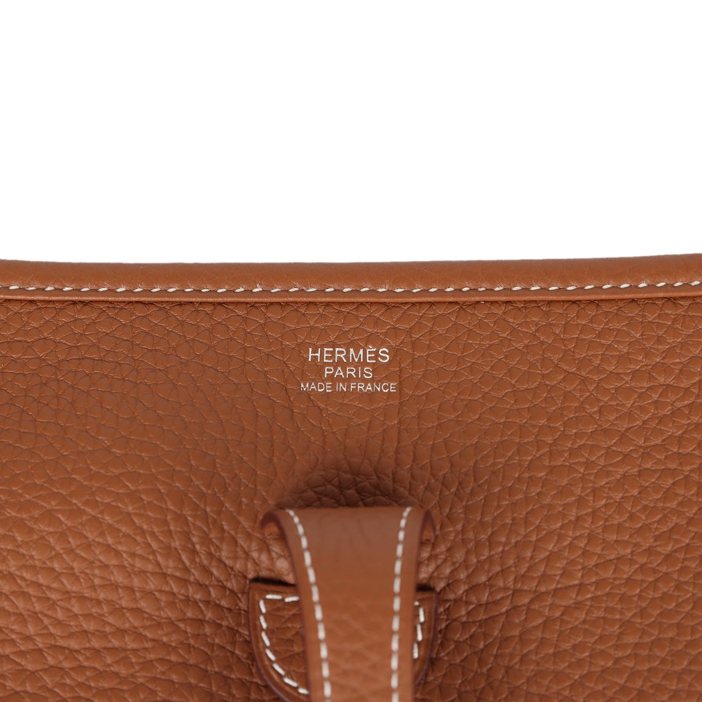 Hermes Evelyne III PM Gold Clemence Palladium Hardware