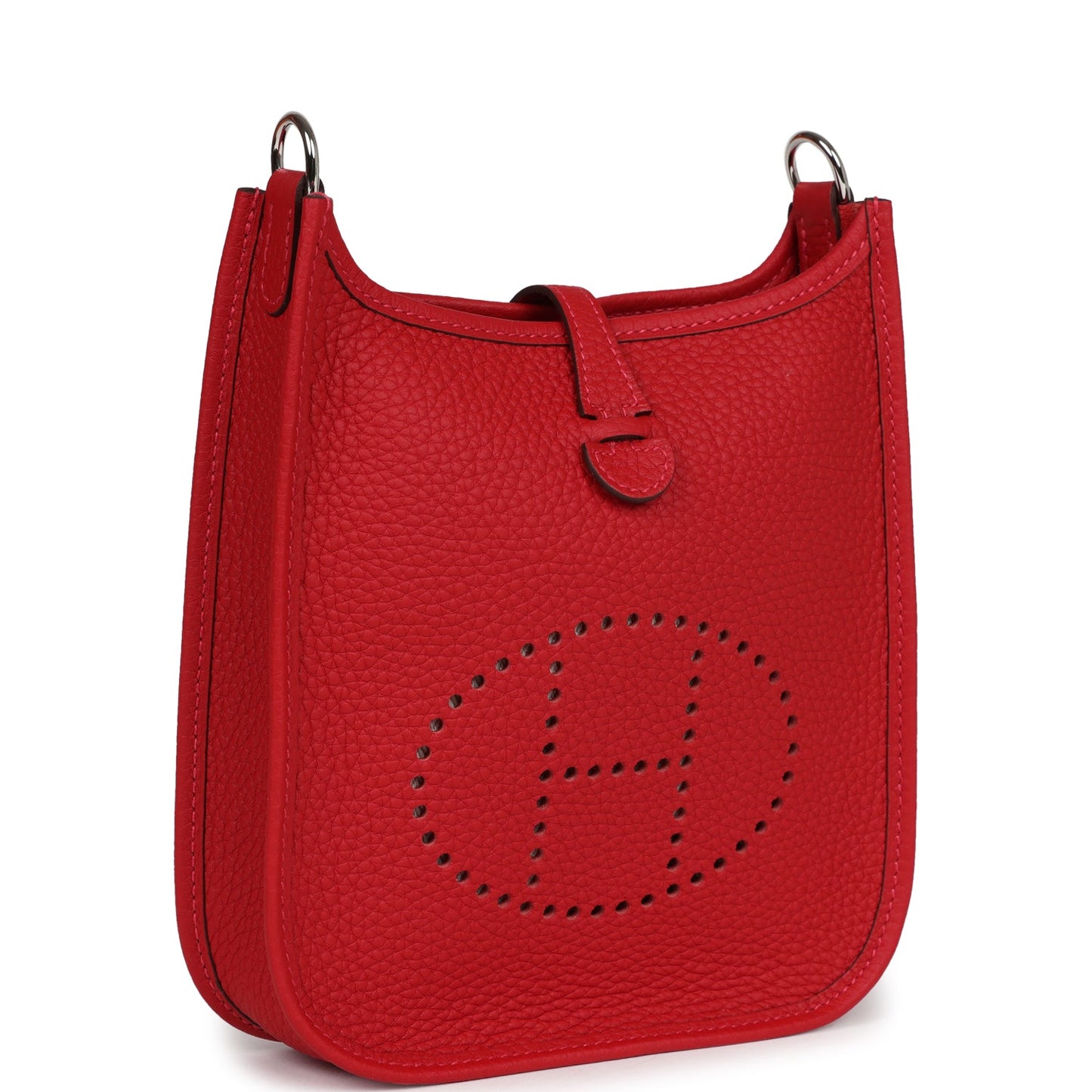 Hermes Evelyne TPM Vermillion Clemence Palladium Hardware