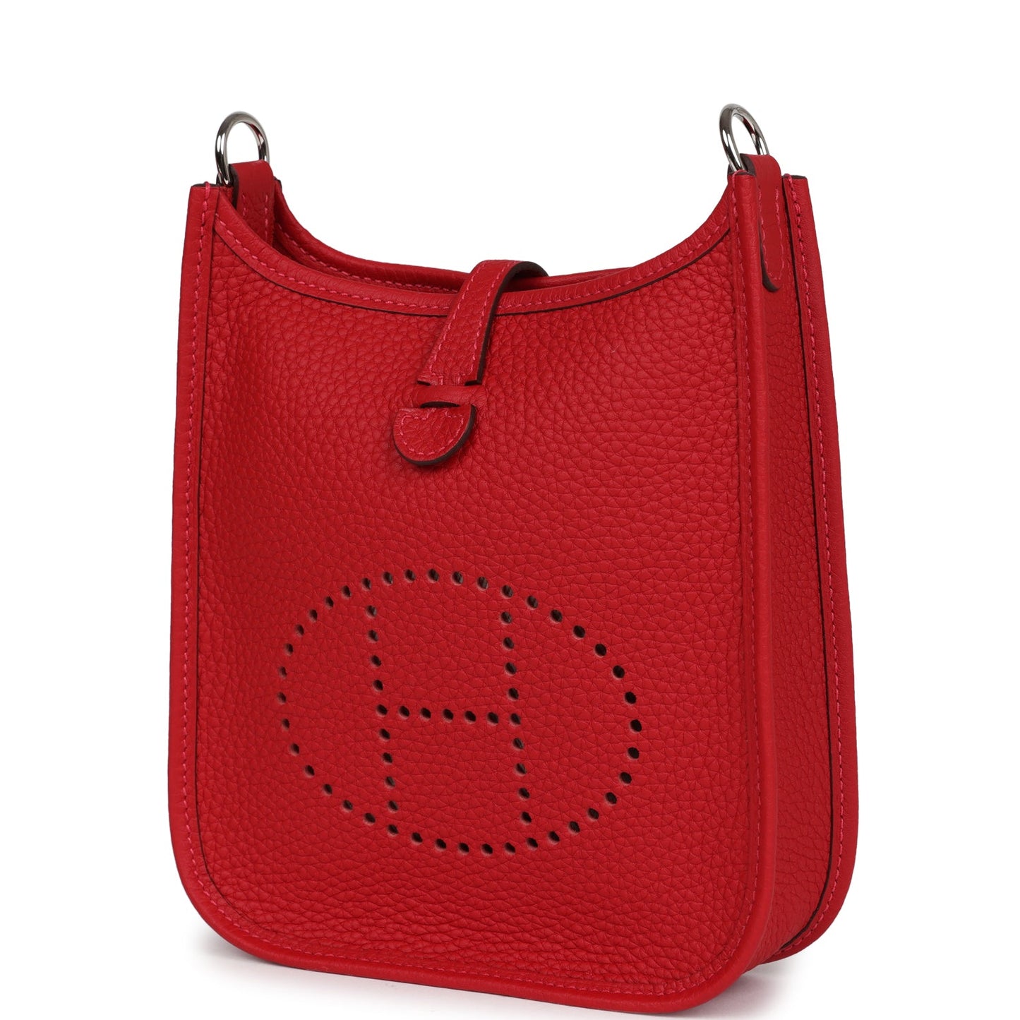 Hermes Evelyne TPM Vermillion Clemence Palladium Hardware