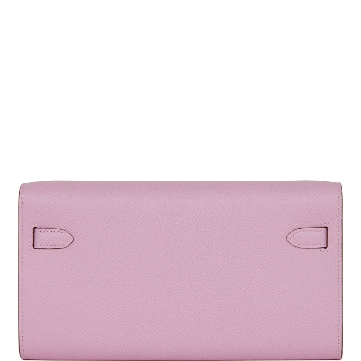 Hermes Kelly Wallet To Go Mauve Sylvestre Epsom Palladium Hardware - Bob Flawless Skincare 