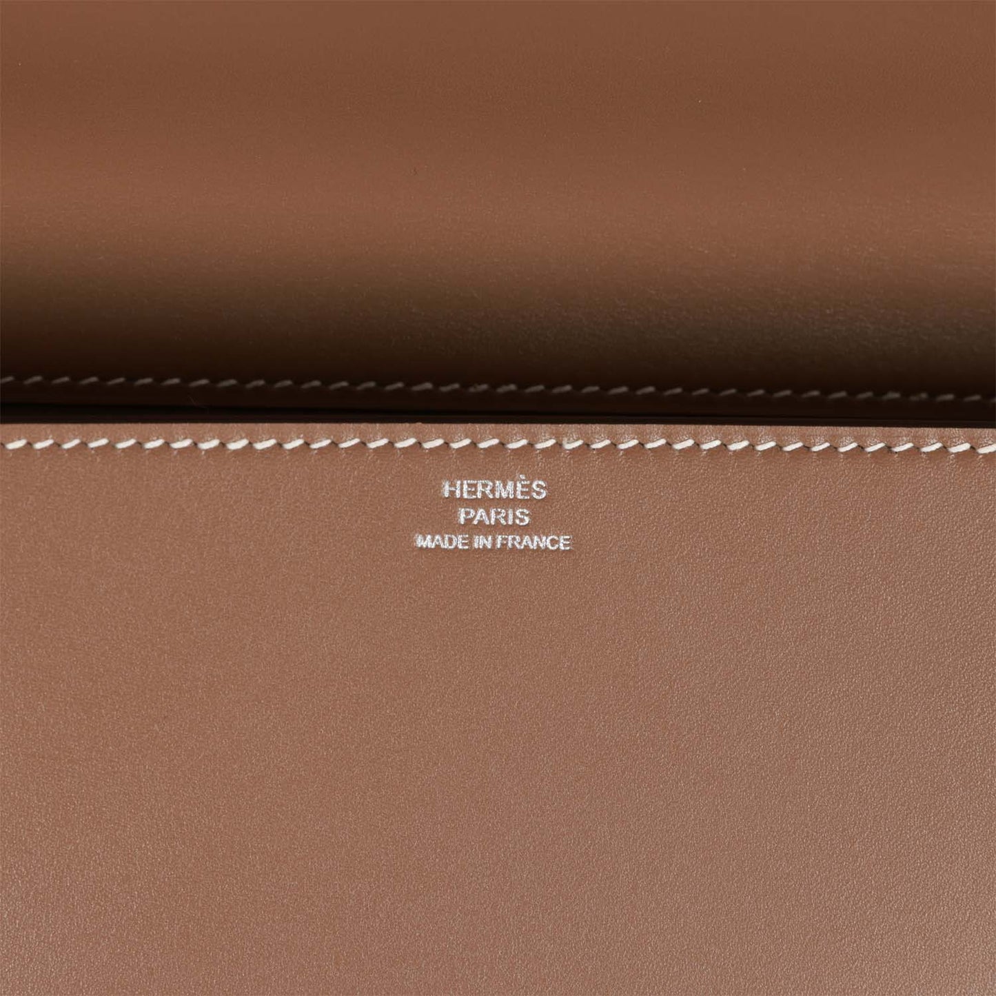 Hermes Medor Clutch 23 Etoupe Tadelakt Palladium Hardware