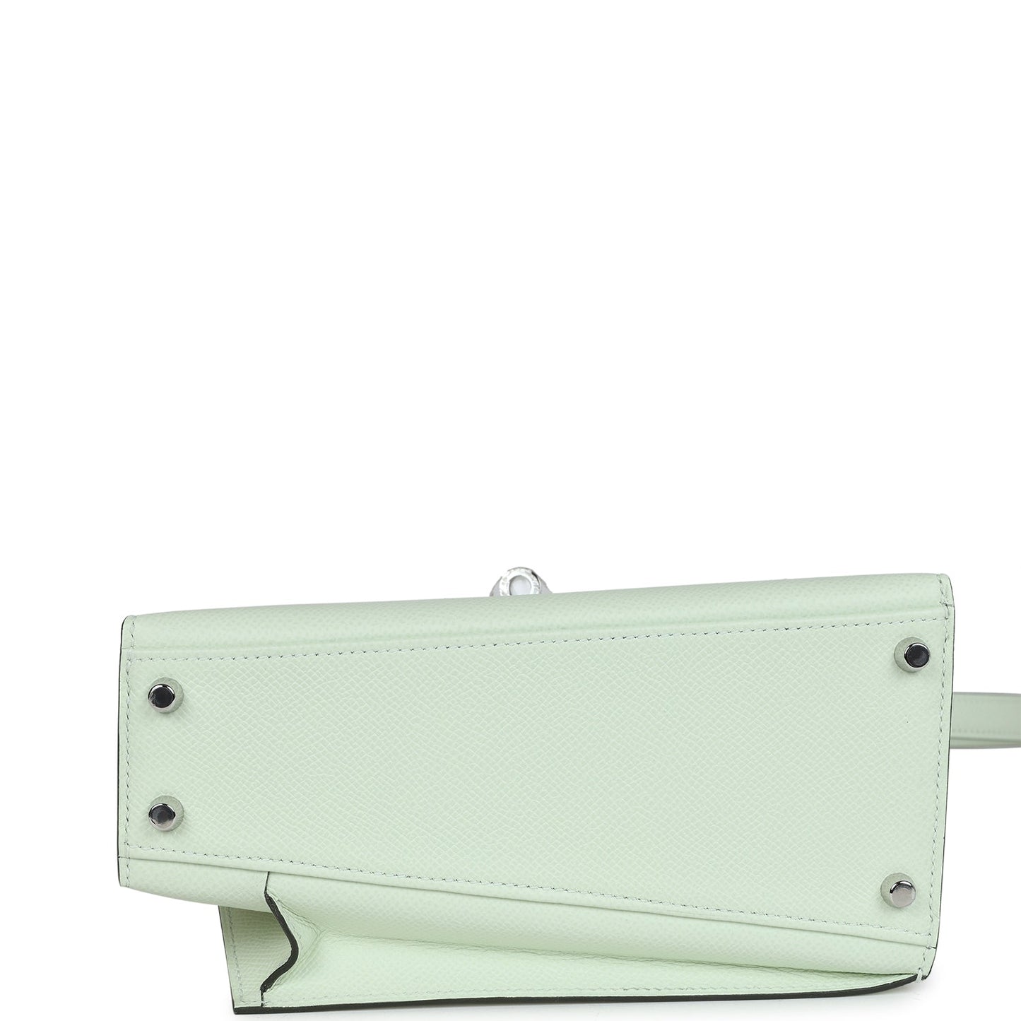 Hermes Kelly Sellier en Desordre 20 Vert Fizz Epsom Palladium Hardware