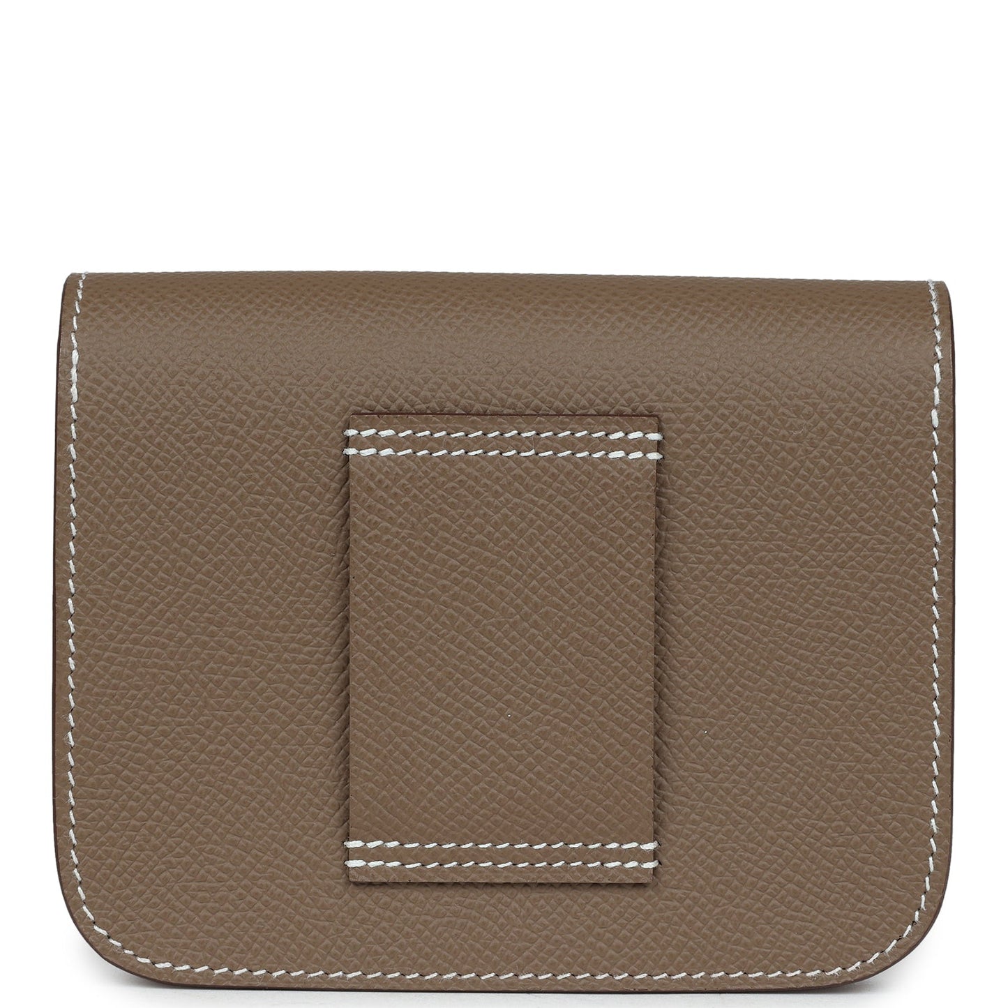 Hermes Constance Slim Wallet Etoupe Epsom Gold Hardware