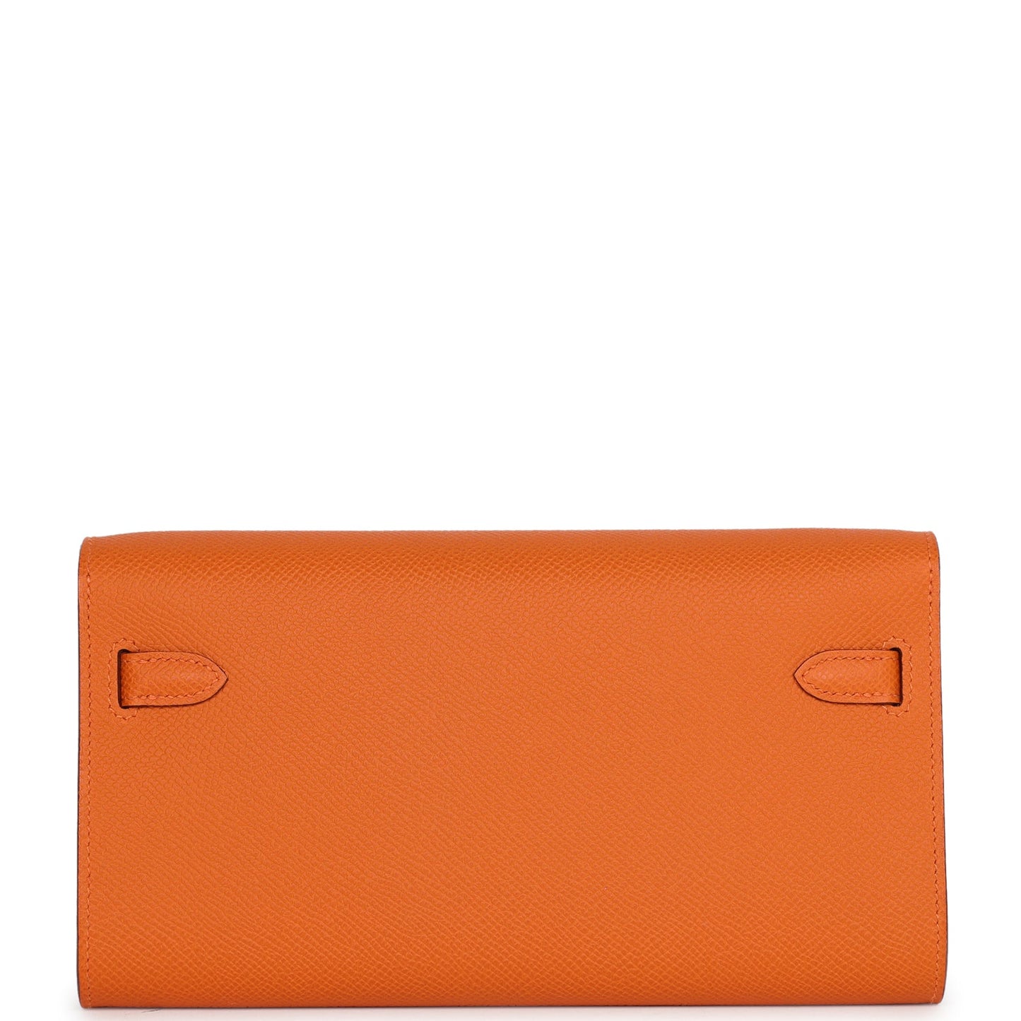 Hermes Kelly Wallet To Go Orange Epsom Gold Hardware