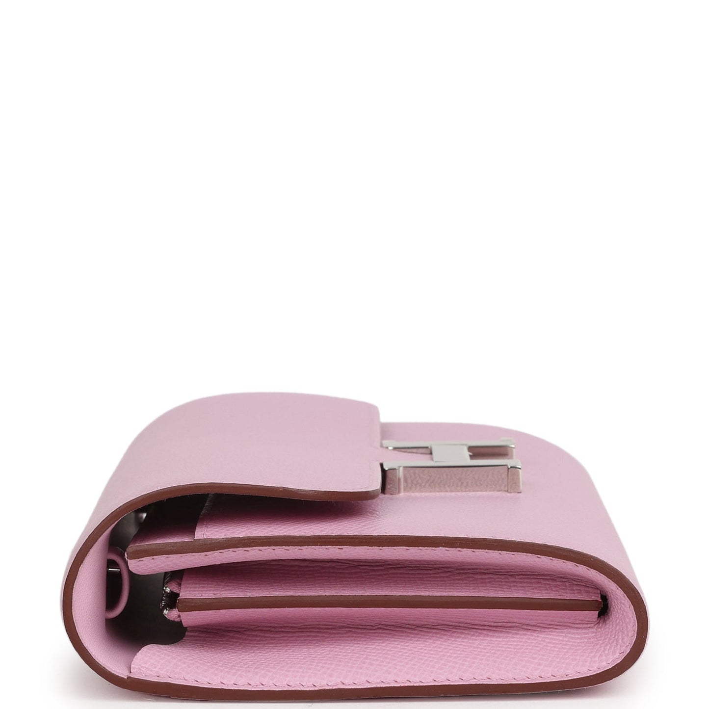 Hermes Constance Wallet To Go Mauve Sylvestre Epsom Palladium Hardware