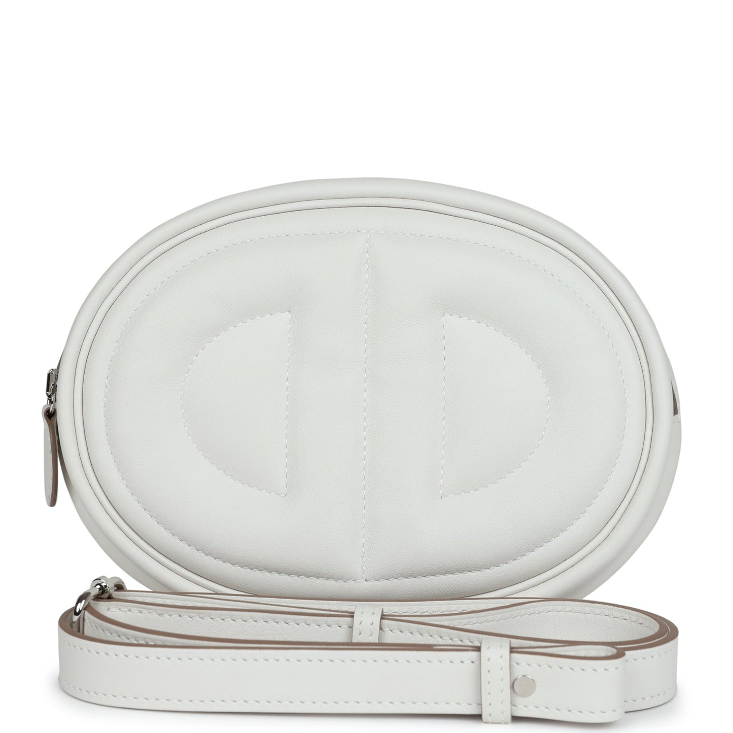 Hermes In-The-Loop Belt Bag Gris Pale Verso Swift Palladium Hardware