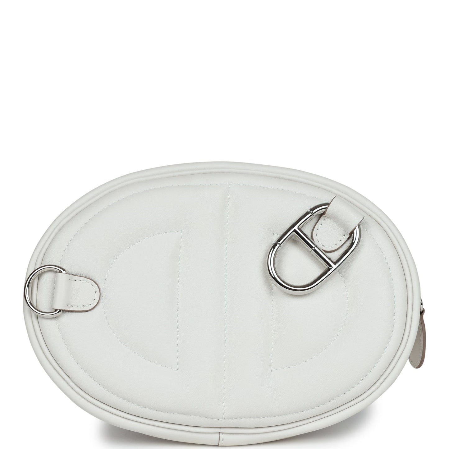 Hermes In-The-Loop Belt Bag Gris Pale Verso Swift Palladium Hardware