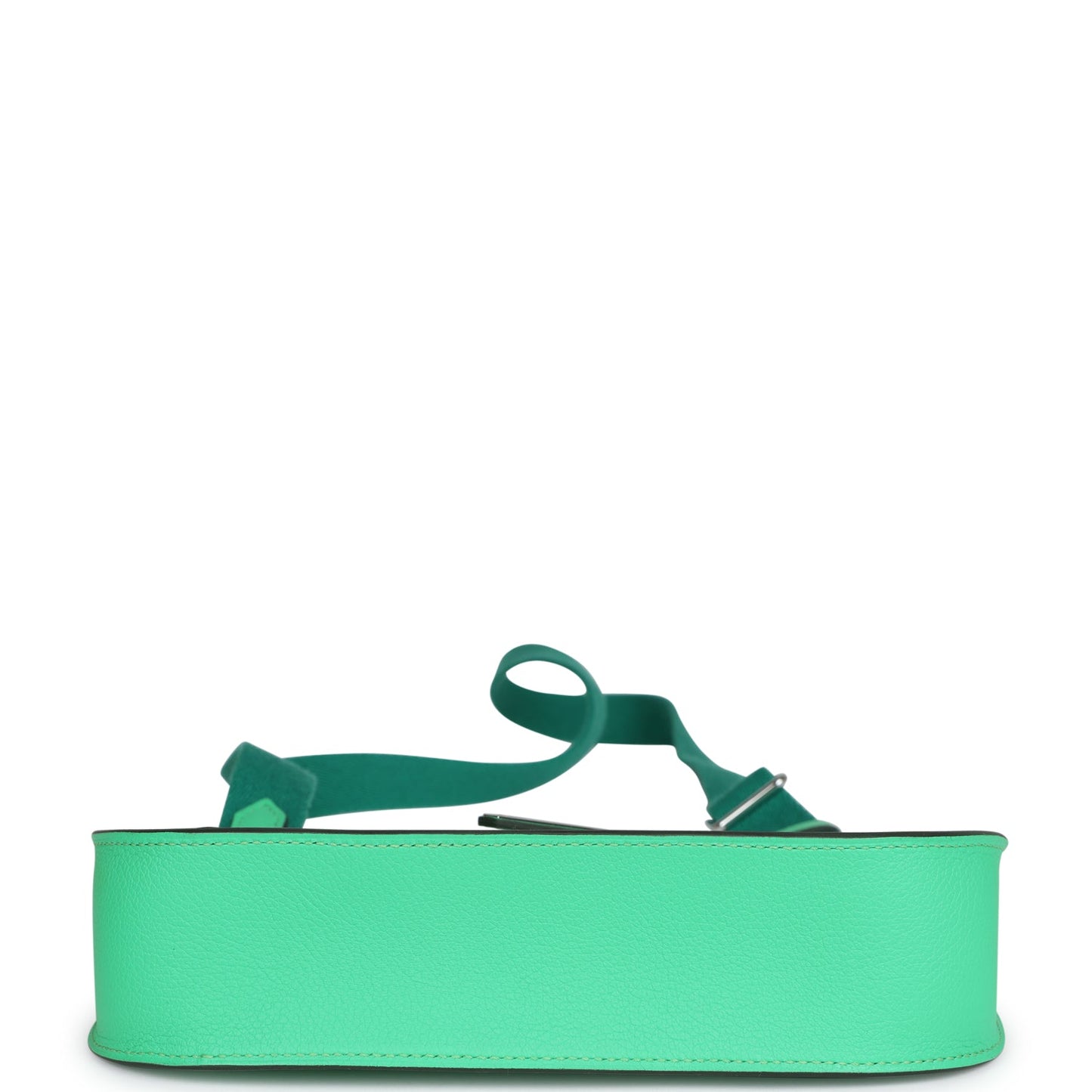 Hermes Mini Jypsiere Vert Comic Evercolor Palladium Hardware