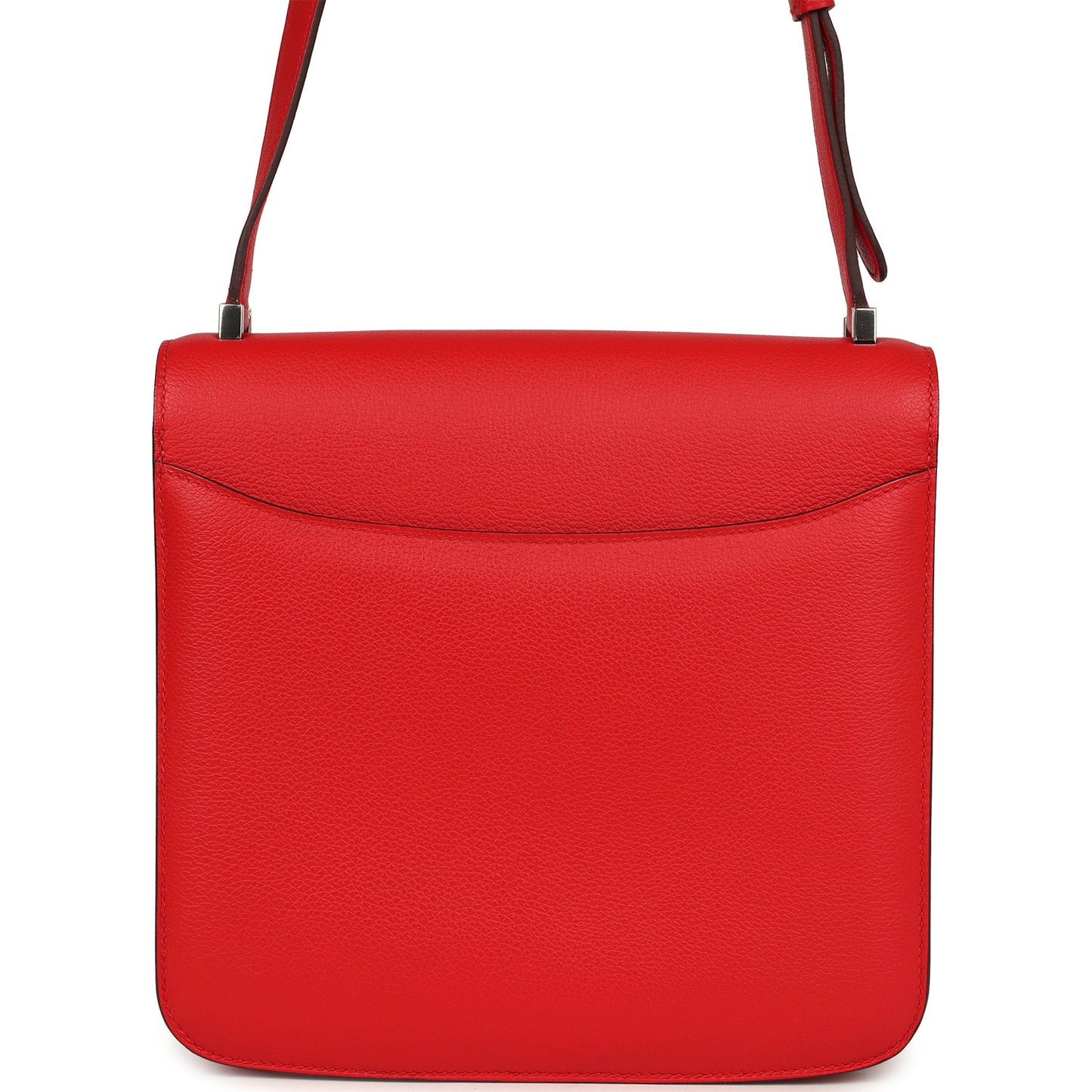 Hermes 2002-20 Rouge De Coeur Evercolor Palladium Hardware