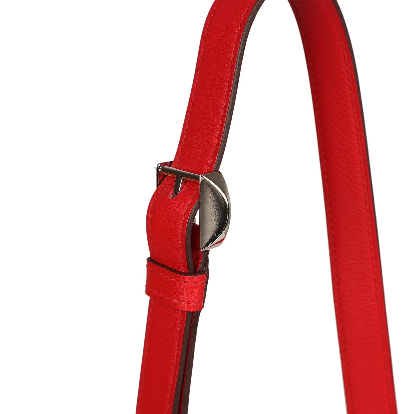 Hermes 2002-20 Rouge De Coeur Evercolor Palladium Hardware