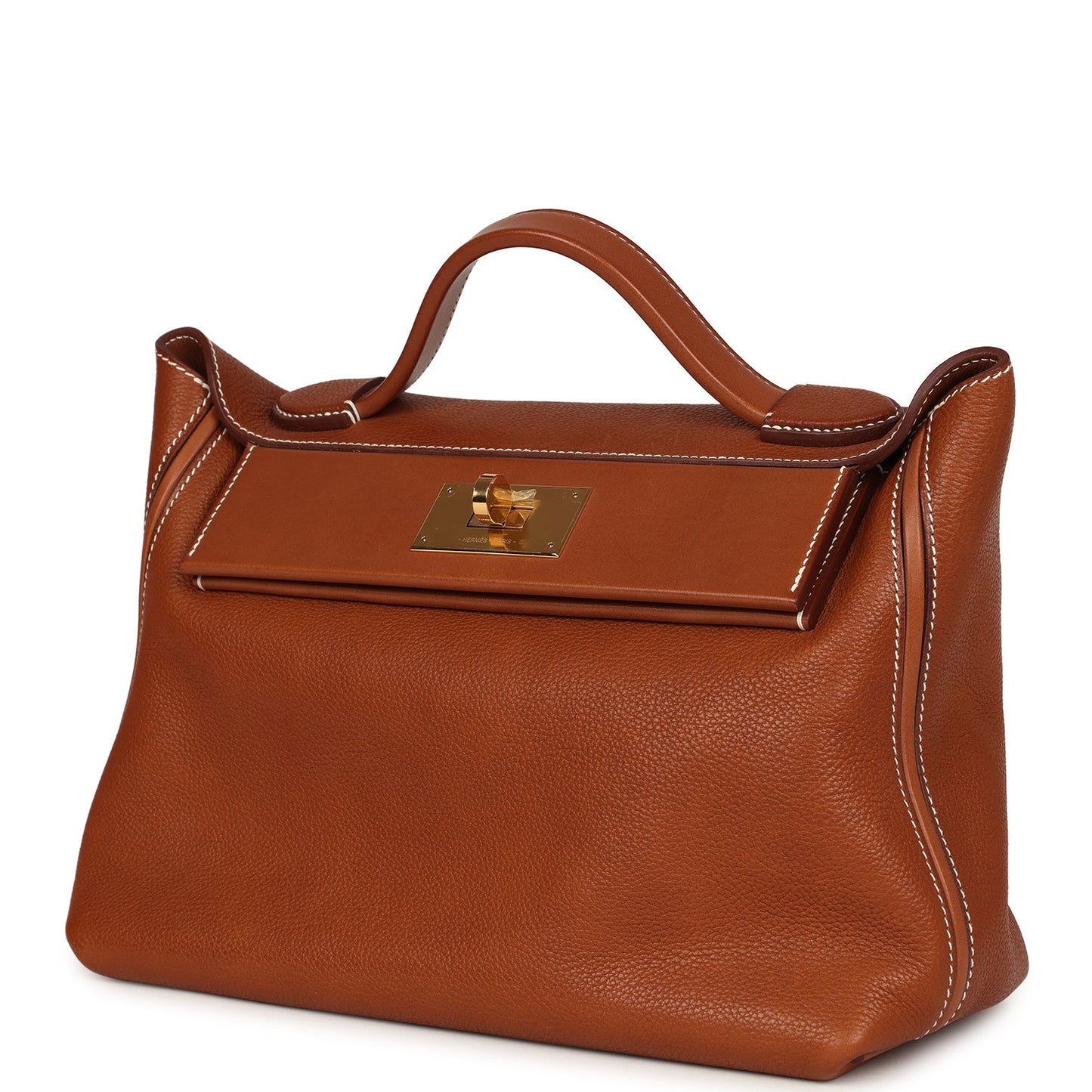 Hermes 24/24 29 Fauve Barenia Faubourg Gold Hardware