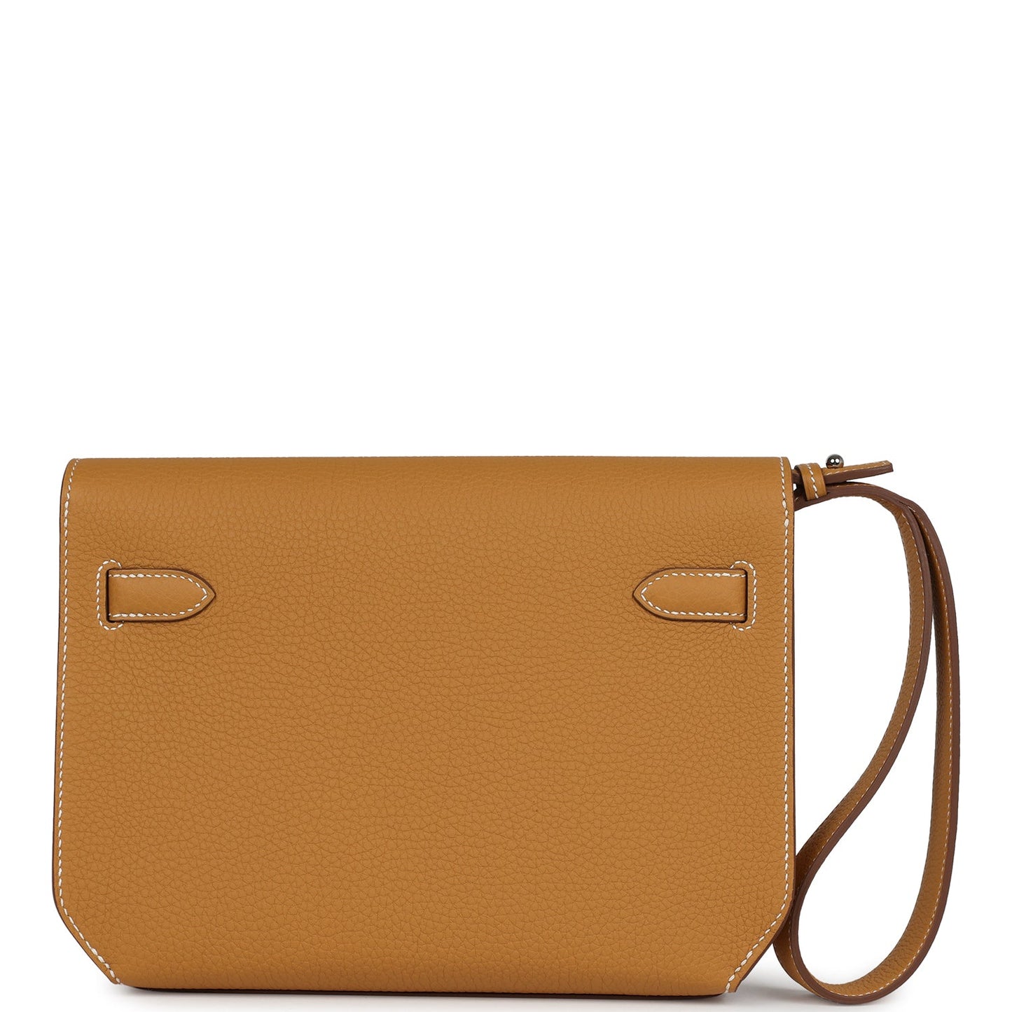 Hermes Kelly Depeches 25 Naturel Sable Togo Palladium Hardware