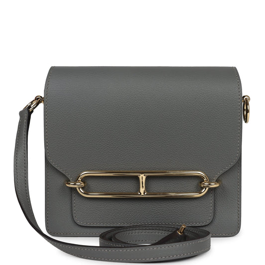 Hermes Mini Sac Roulis Gris Meyer Evercolor Permabrass Hardware