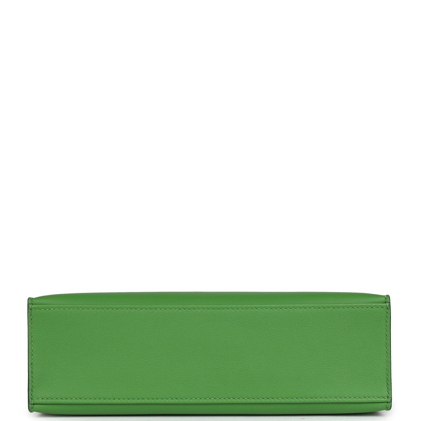 Hermes Kelly Pochette Vert Yucca Swift Gold Hardware