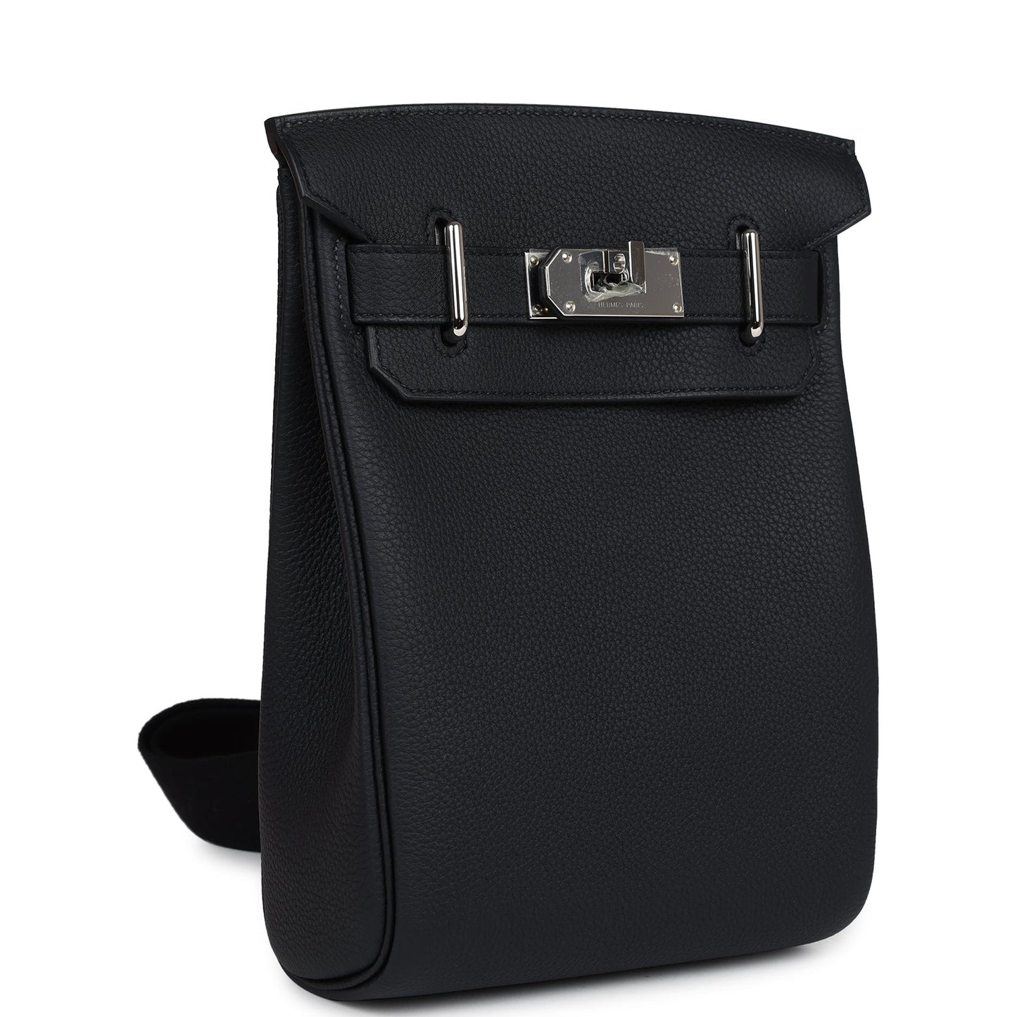 Hermes Hac A Dos PM Black Togo Palladium Hardware