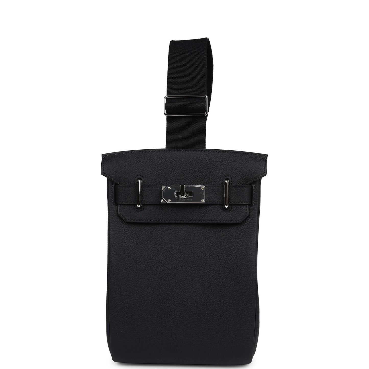 Hermes Hac A Dos PM Black Togo Palladium Hardware