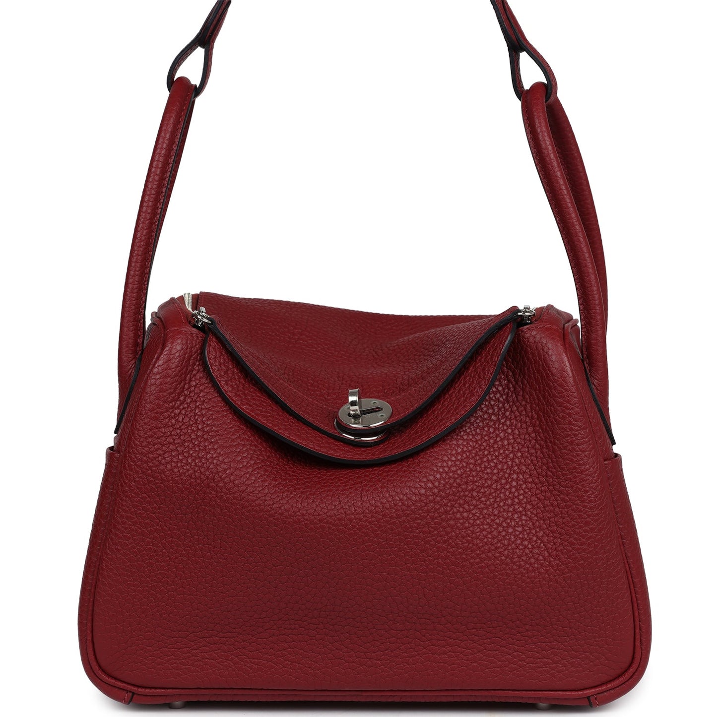 Hermes Lindy 26 Rubis Clemence Palladium Hardware