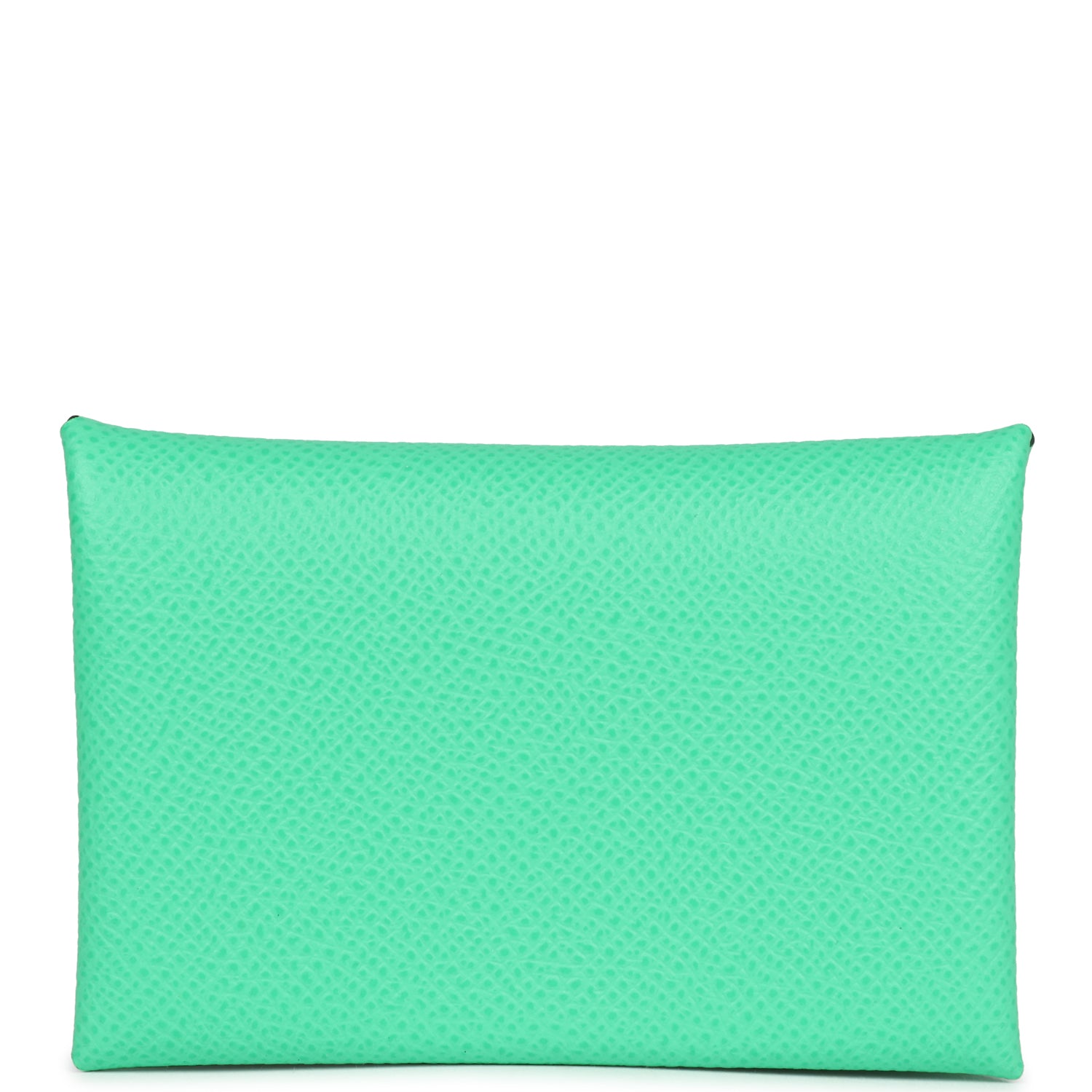 Hermes Calvi Card Holder Vert Comics Verso Epsom Palladium Hardware - Bob Flawless Skincare 