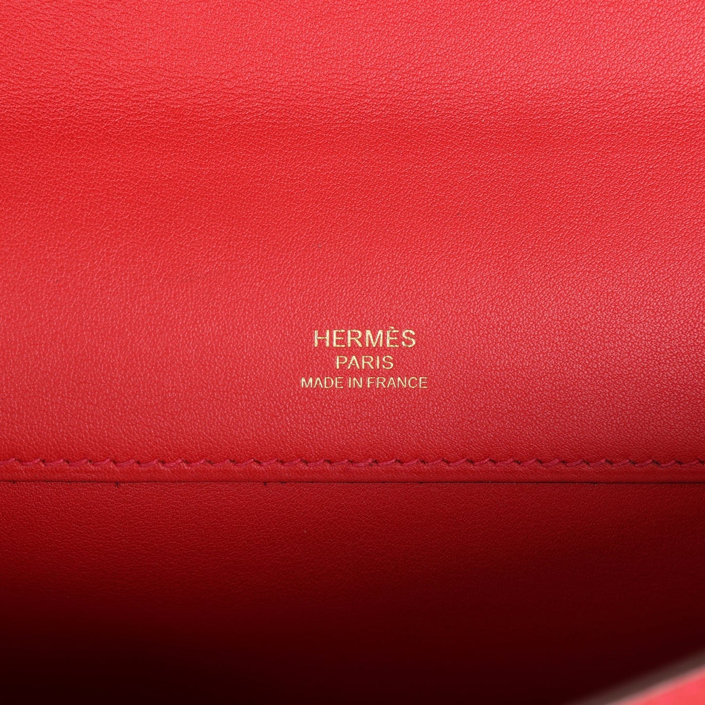 Hermes Kelly Cut Rouge Tomate Swift Gold Hardware - Bob Flawless Skincare 