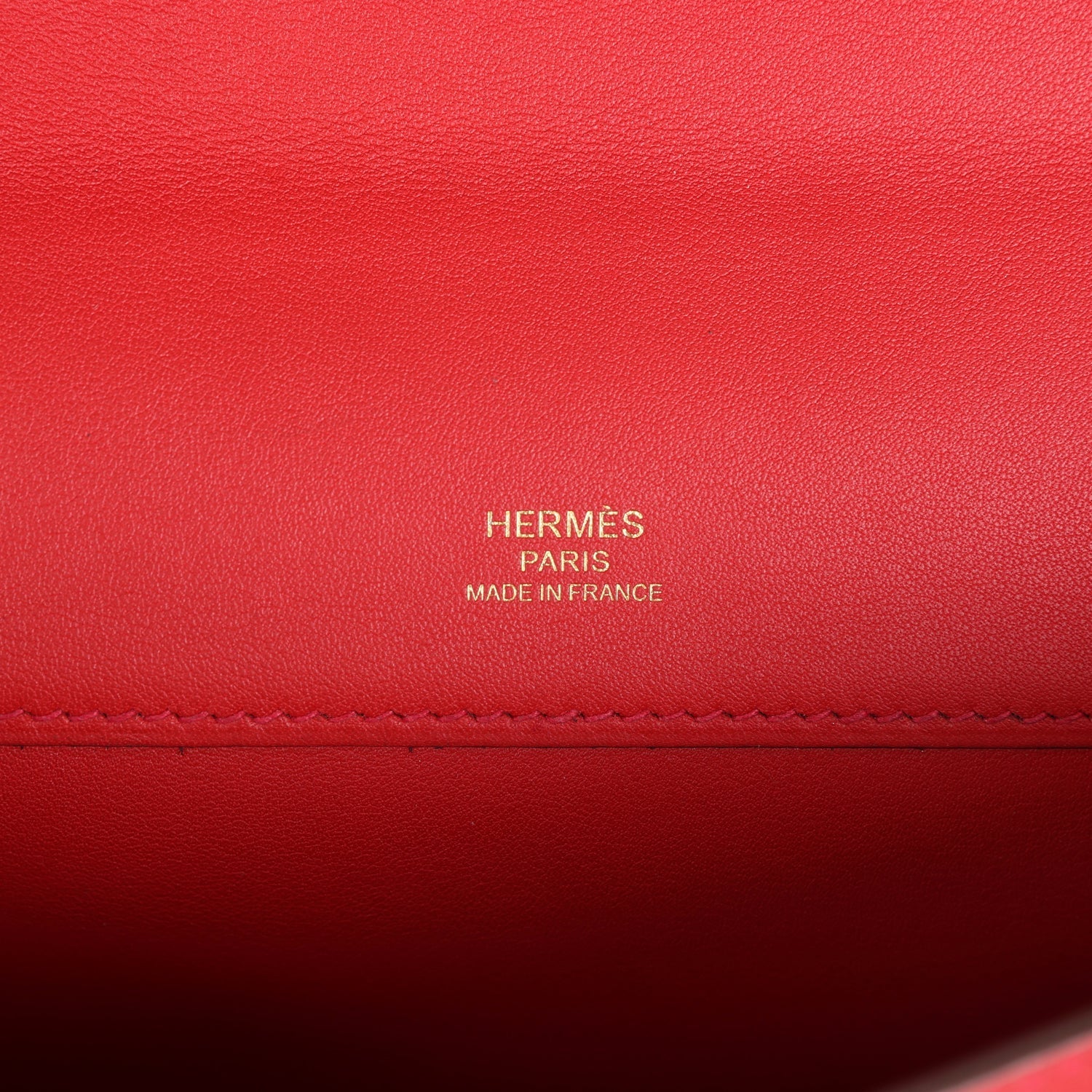 Hermes Kelly Cut Rouge Tomate Swift Gold Hardware - Bob Flawless Skincare 