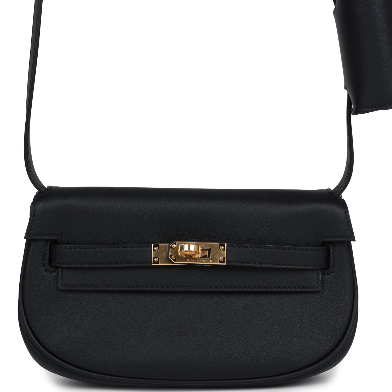 Hermes Kelly Moove Black Swift Gold Hardware - Bob Flawless Skincare 