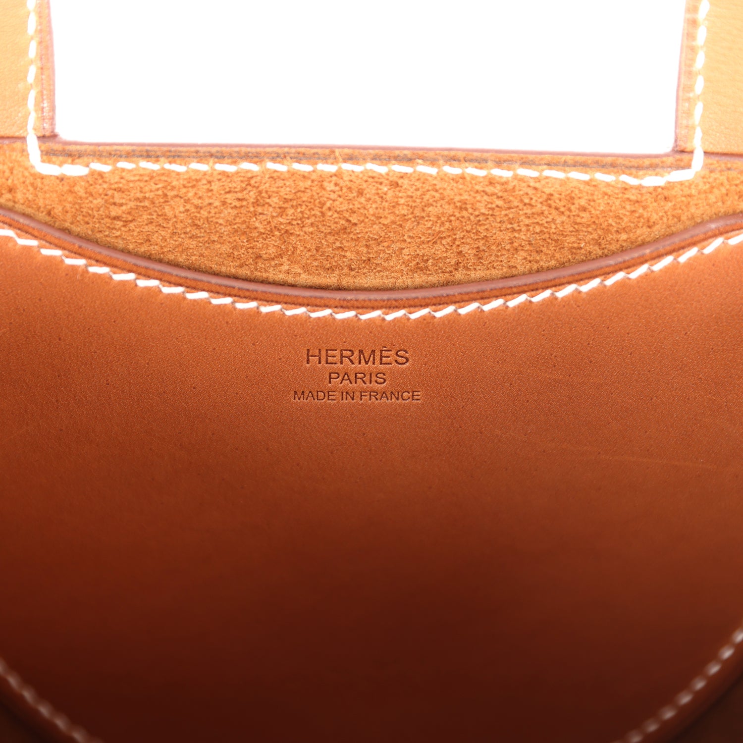 Hermes In-The-Loop 18 Fauve Barenia Faubourg Gold Hardware - Bob Flawless Skincare 