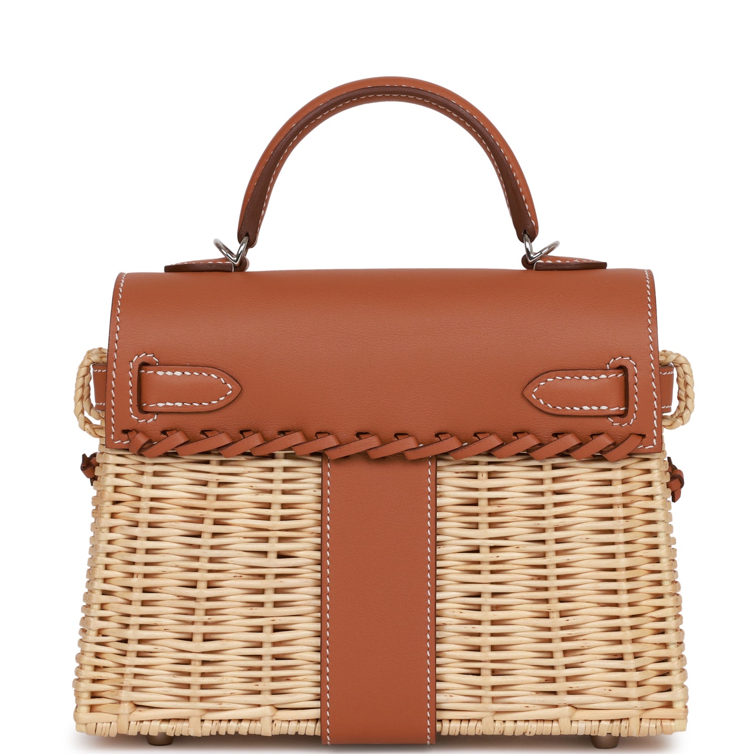 Pre-owned Hermes Mini Picnic Kelly 20 Gold Swift Palladium Hardware - Payment 4 - Bob Flawless Skincare 