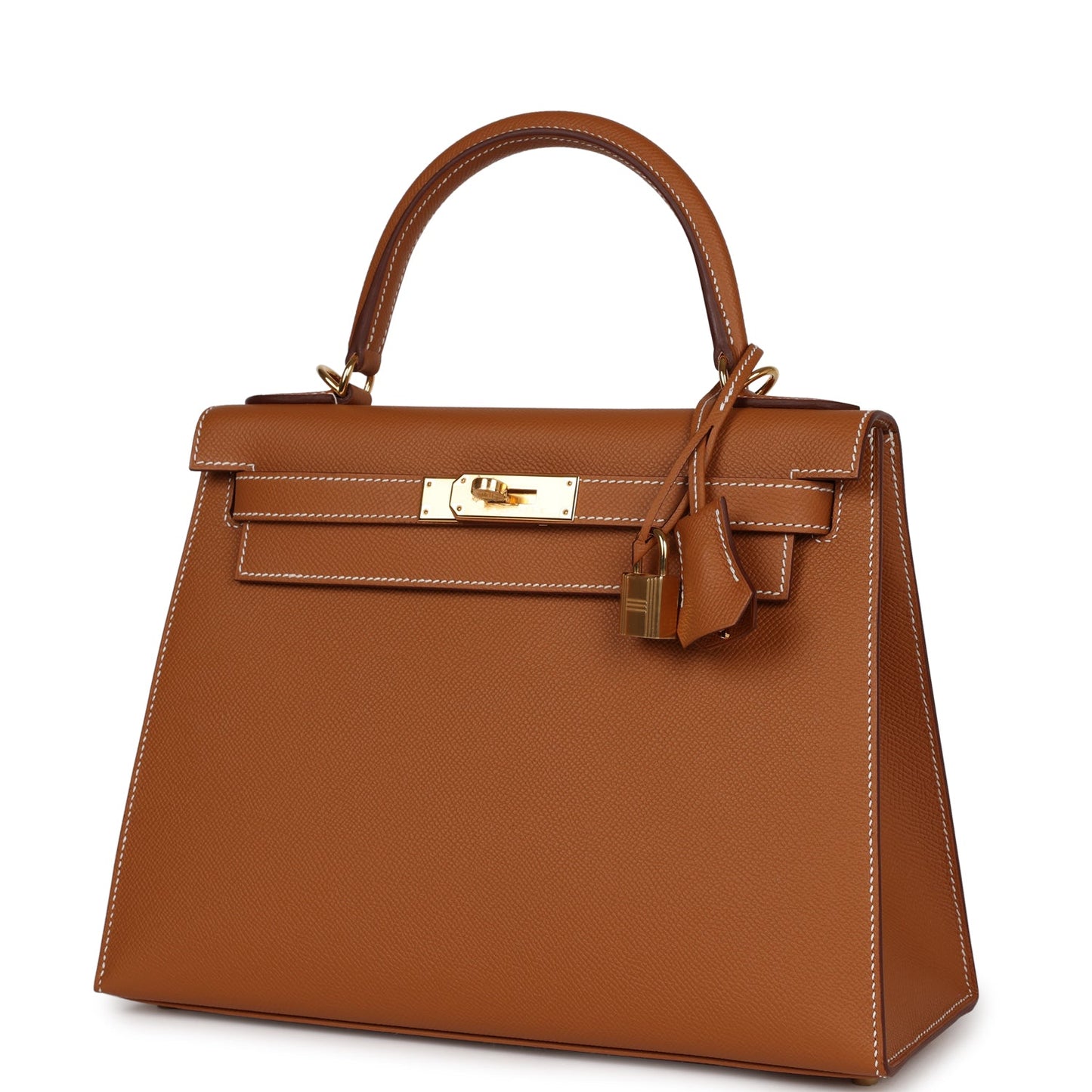 Hermes Kelly Sellier 28 Gold Epsom Gold Hardware - Bob Flawless Skincare 