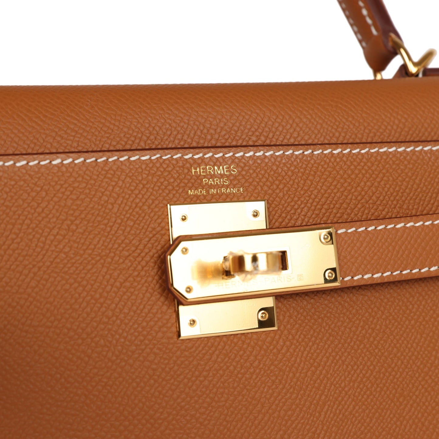 Hermes Kelly Sellier 28 Gold Epsom Gold Hardware - Bob Flawless Skincare 