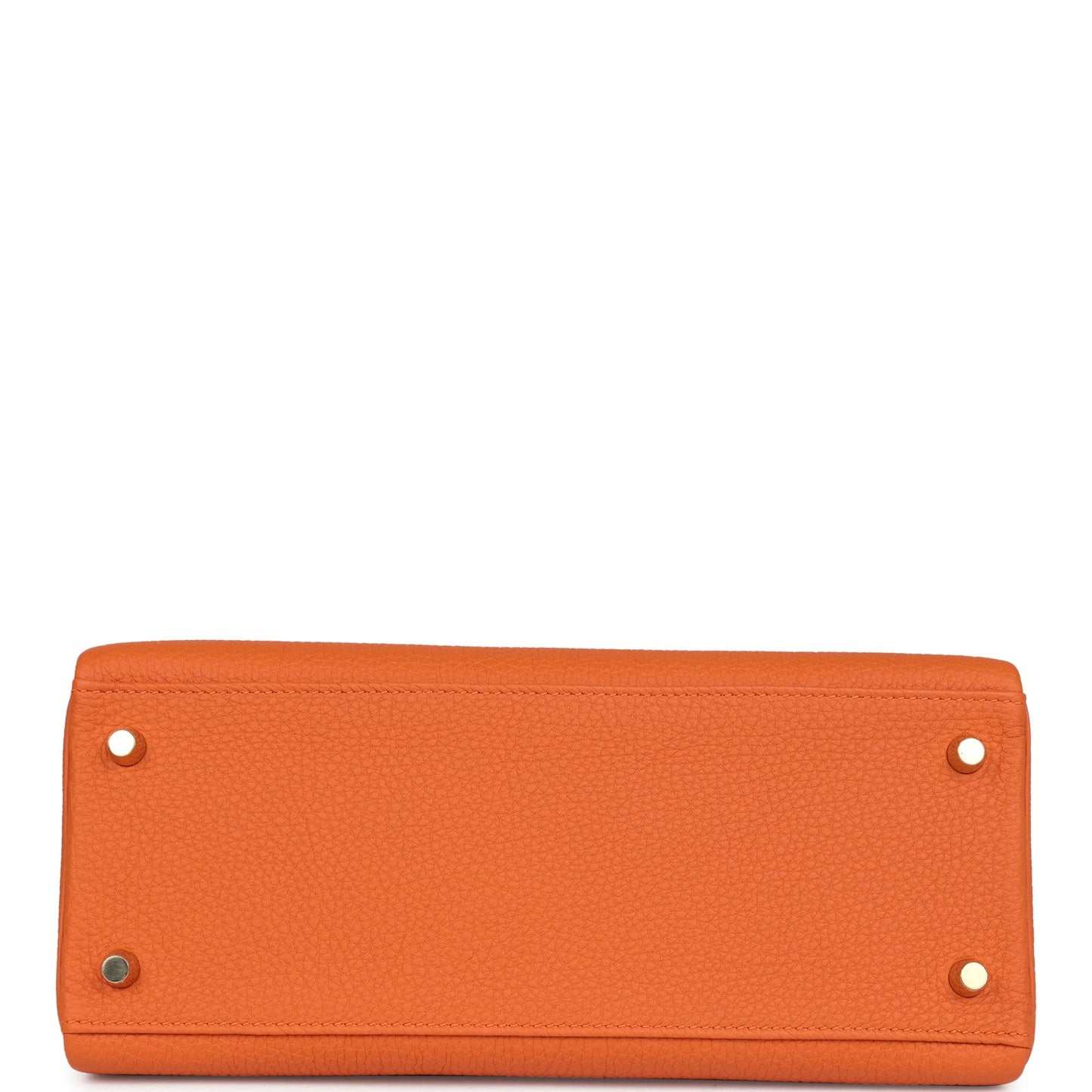 Hermes Kelly Retourne 28 Orange Togo Gold Hardware