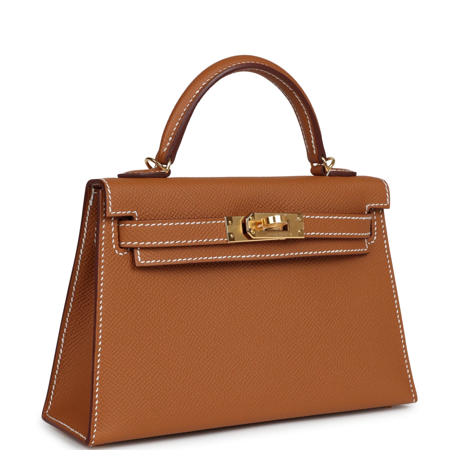 Hermes Kelly Sellier 20 Gold Epsom Gold Hardware