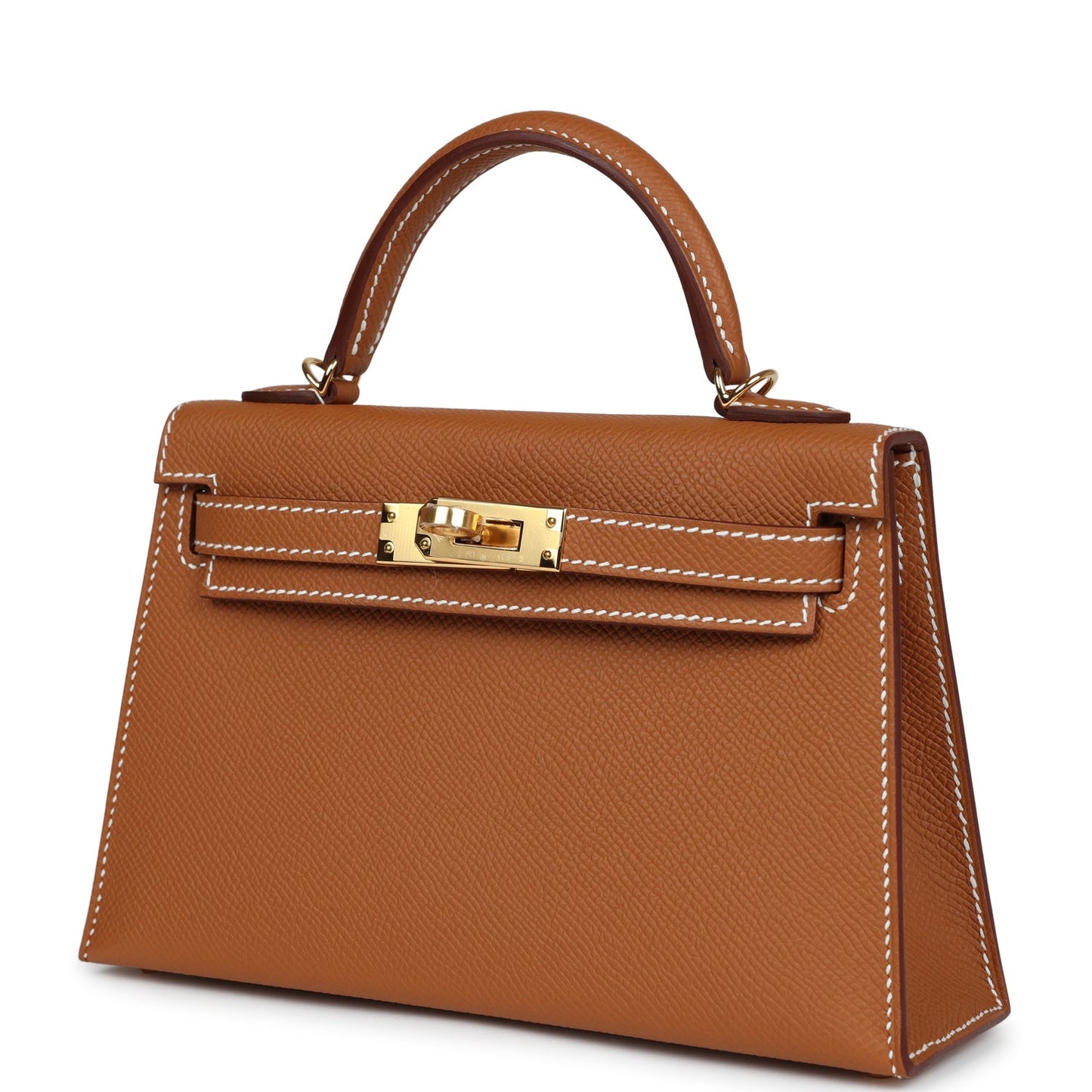 Hermes Kelly Sellier 20 Gold Epsom Gold Hardware