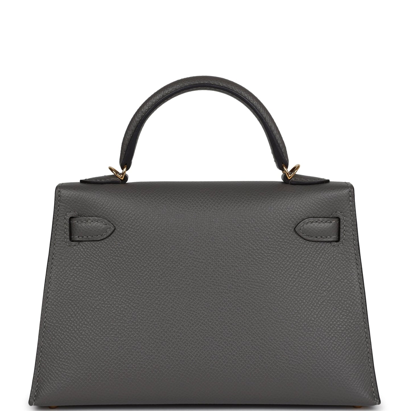 Hermes Kelly Sellier 20 Gris Meyer Epsom Gold Hardware