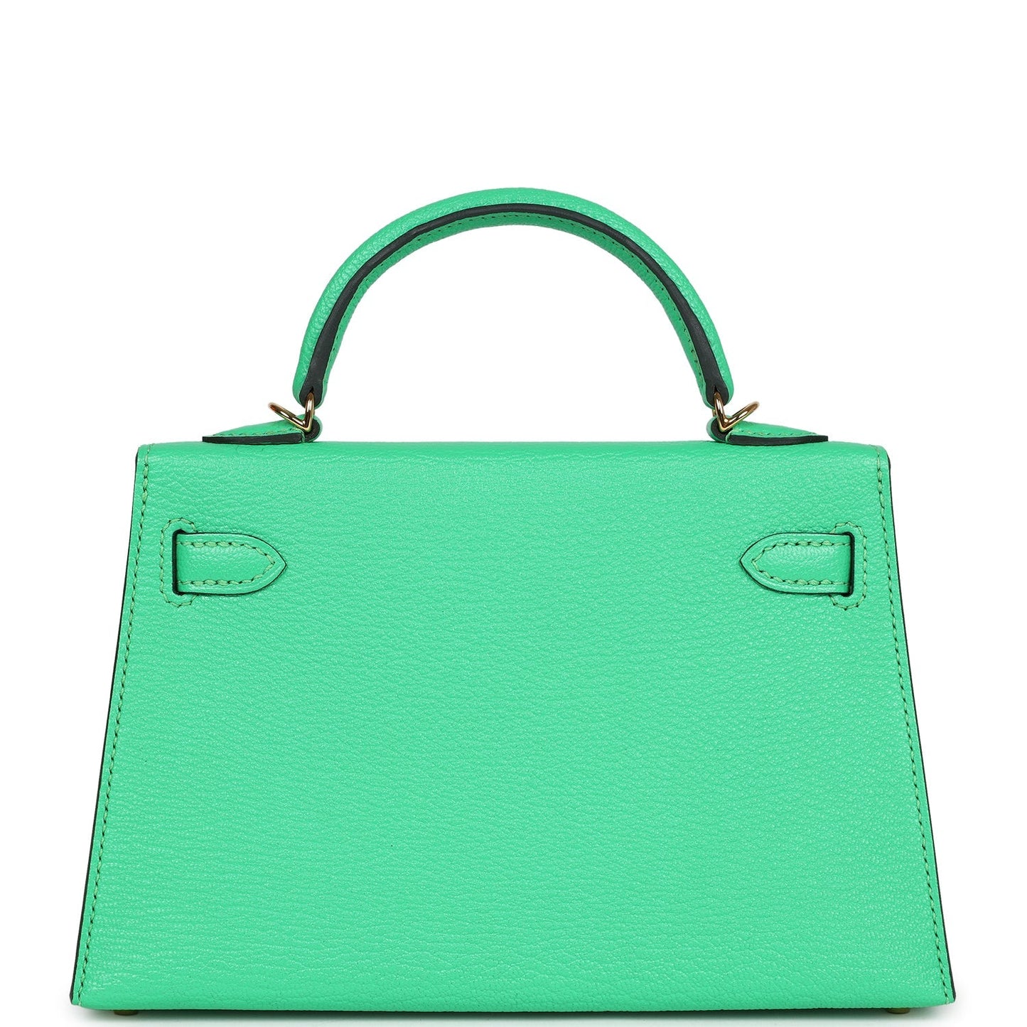 Hermes Kelly Sellier 20 Vert Comics Chevre Mysore Gold Hardware