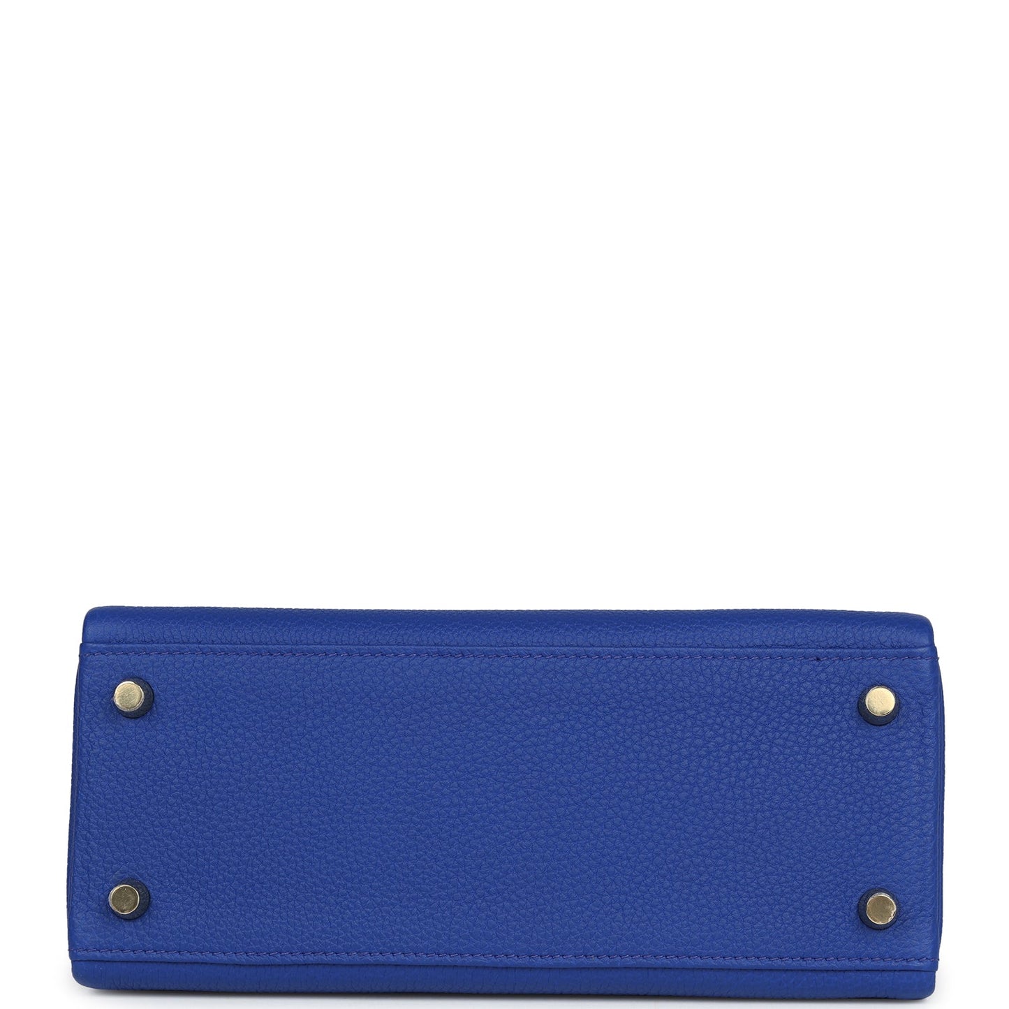 Hermes Kelly Retourne 25 Bleu Royal Togo Gold Hardware