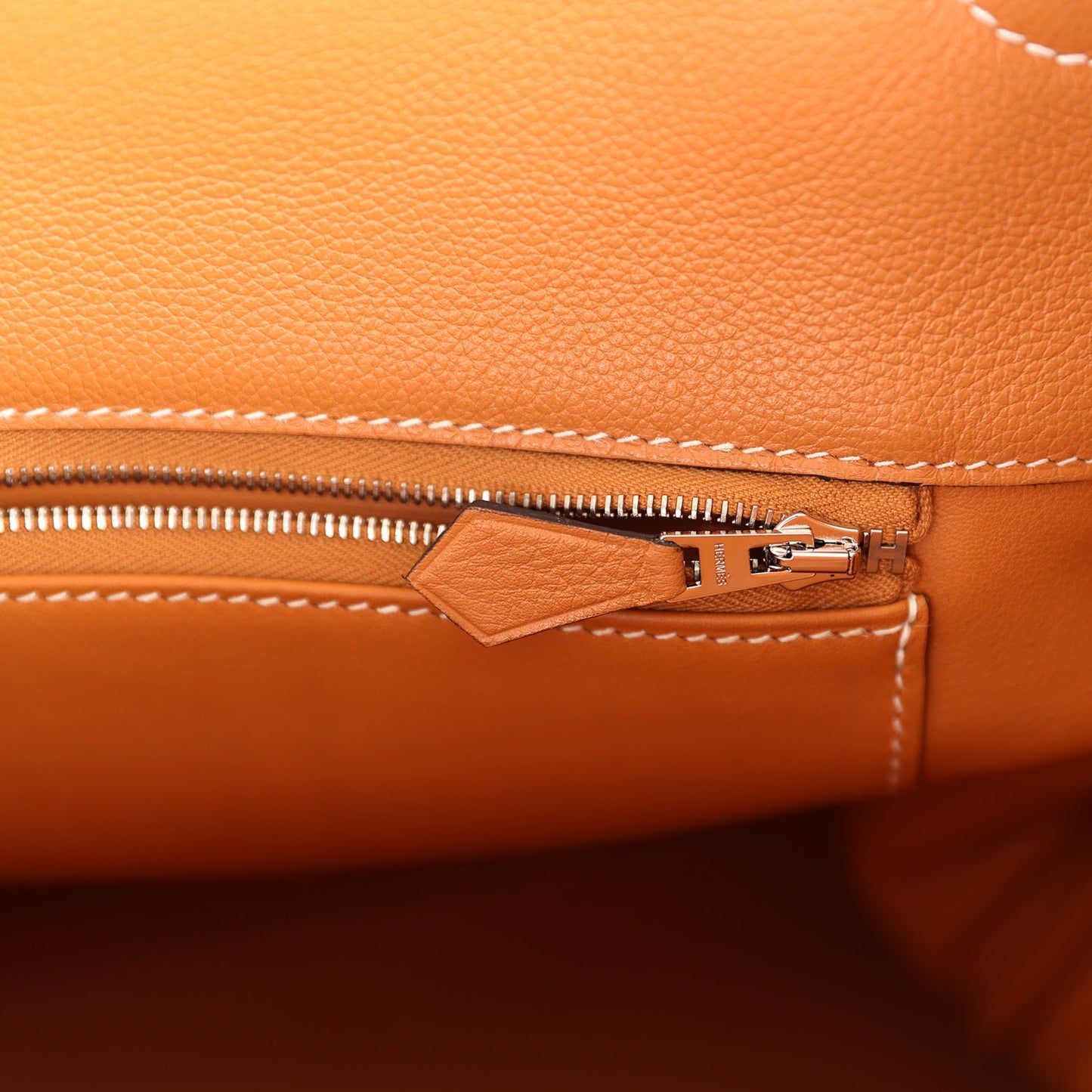 Hermes Kelly Voyage 50 Toffee Evercolor Palladium Hardware