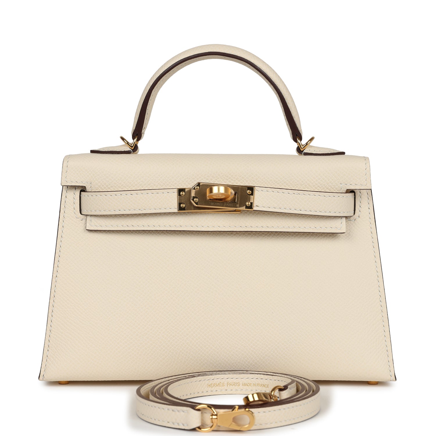 Hermes Kelly Sellier 20 Nata Epsom Gold Hardware - Bob Flawless Skincare 