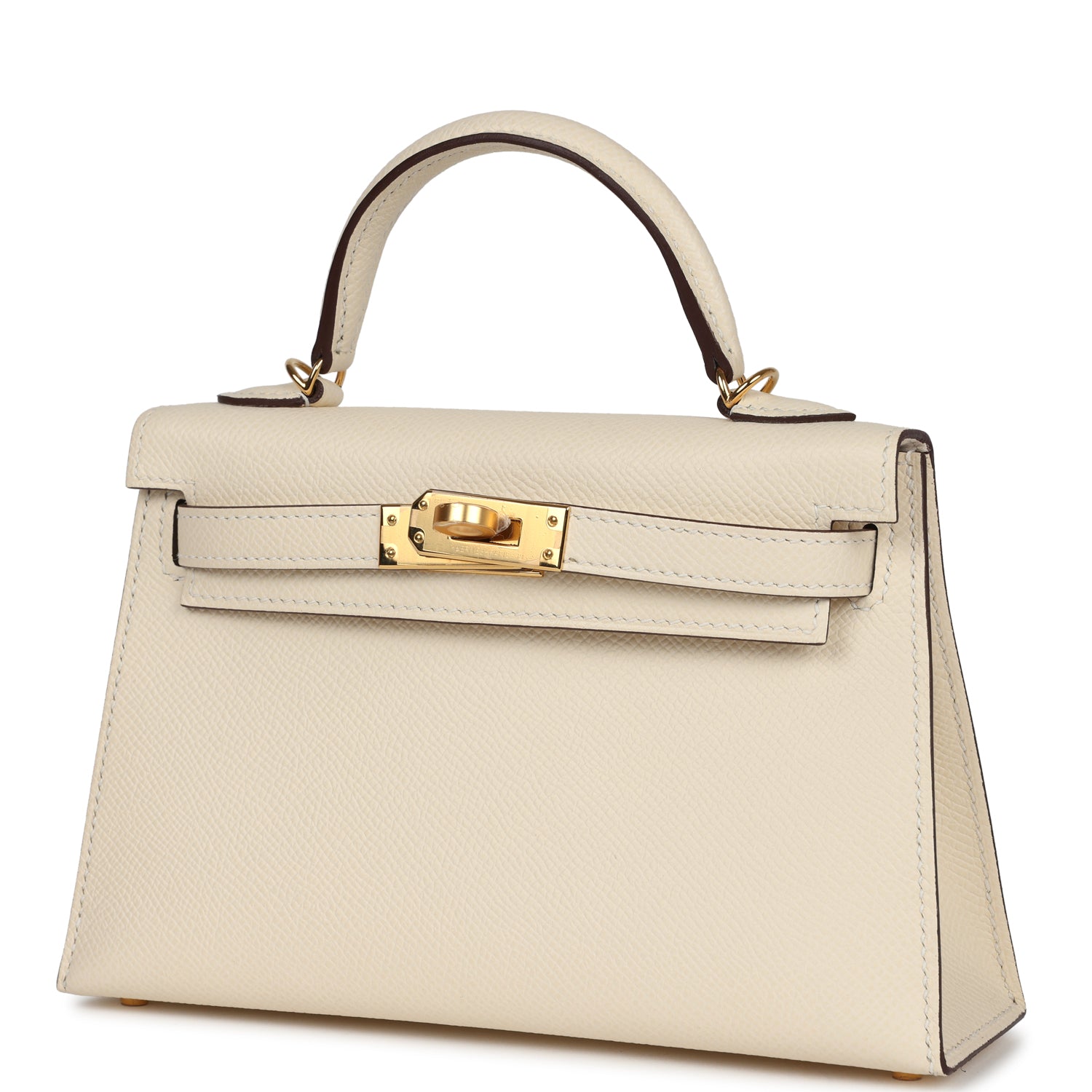 Hermes Kelly Sellier 20 Nata Epsom Gold Hardware - Bob Flawless Skincare 