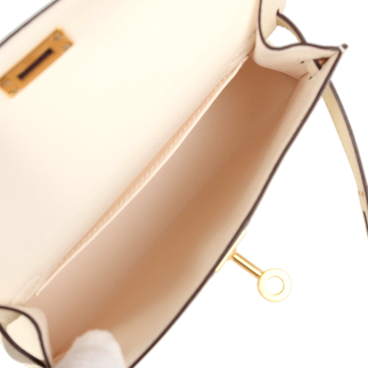 Hermes Kelly Sellier 20 Nata Epsom Gold Hardware - Bob Flawless Skincare 