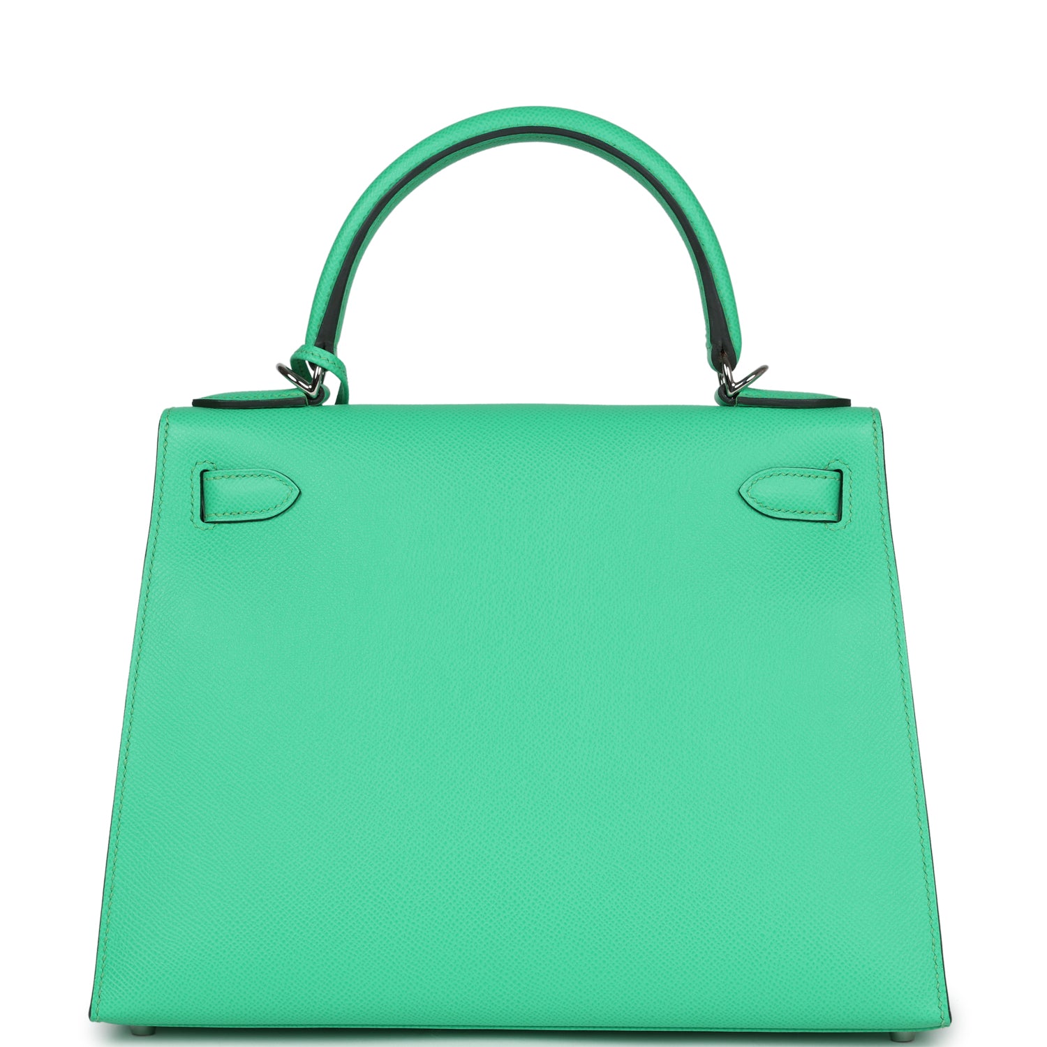 Hermes Kelly Sellier 28 Vert Comics Epsom Palladium Hardware - Bob Flawless Skincare 