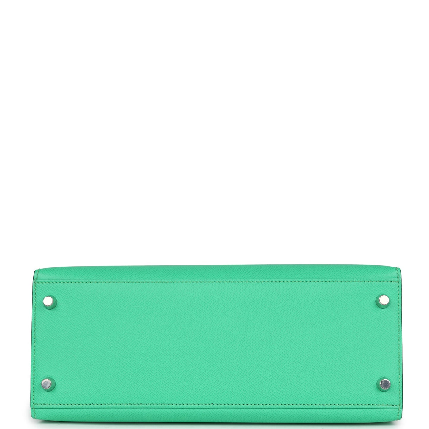 Hermes Kelly Sellier 28 Vert Comics Epsom Palladium Hardware - Bob Flawless Skincare 