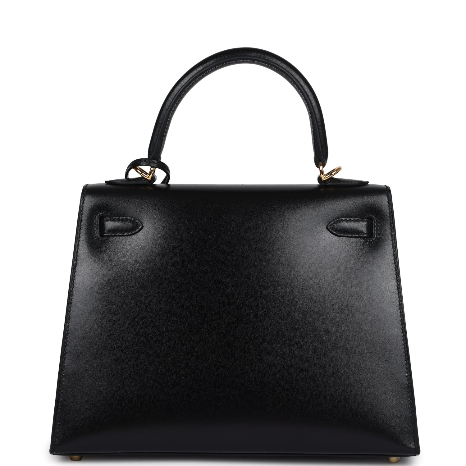 Hermes Kelly Sellier 25 Black Box Gold Hardware - Bob Flawless Skincare 