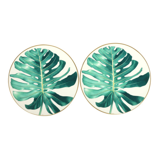 Hermes Passifolia Porcelain Dinner Plate Set