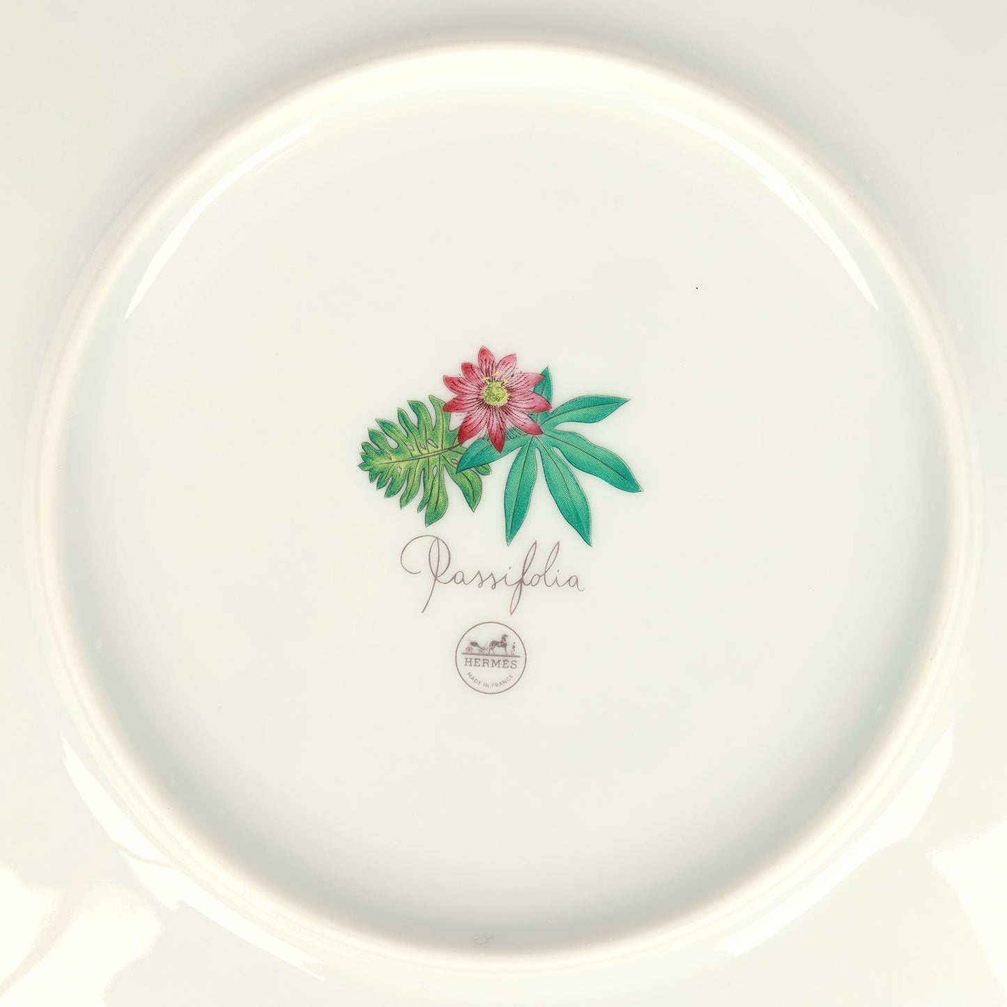 Hermes Passifolia Porcelain Dinner Plate Set