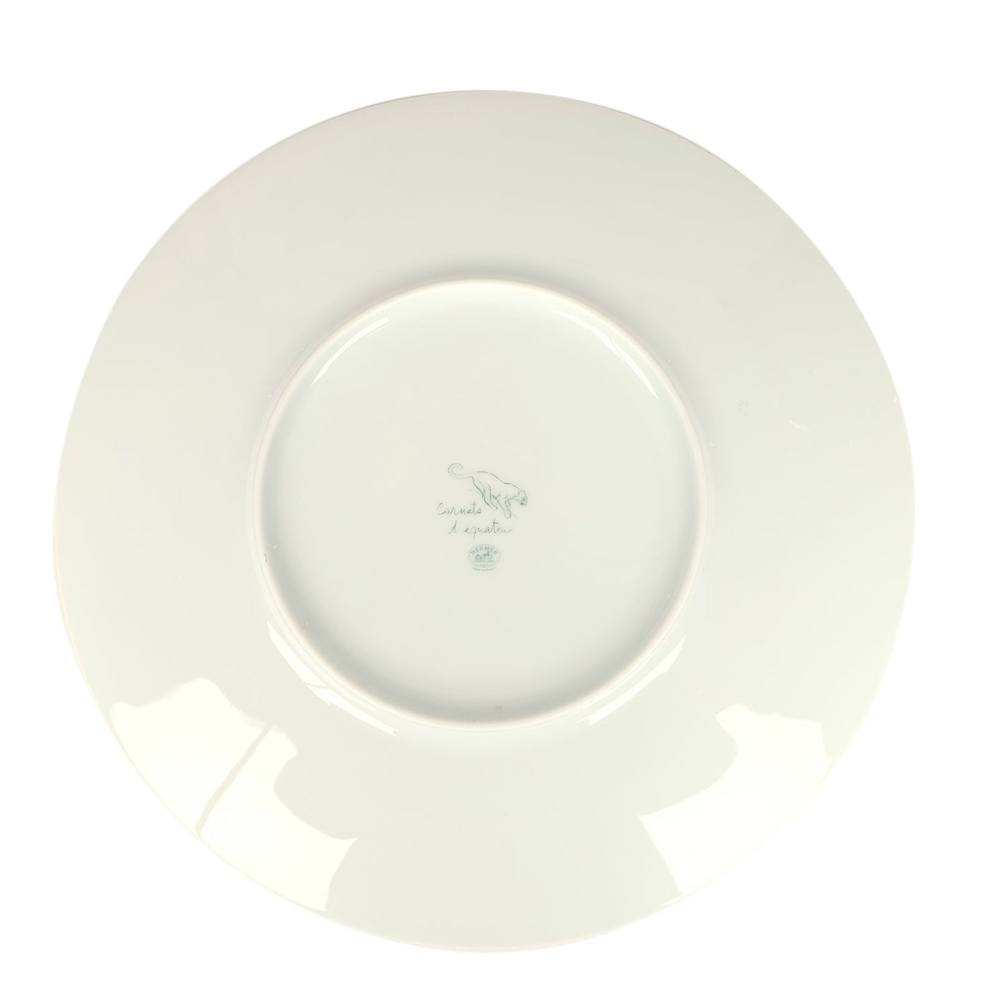 Hermes Carnets D’ Equateur Porcelain Dinner Plate