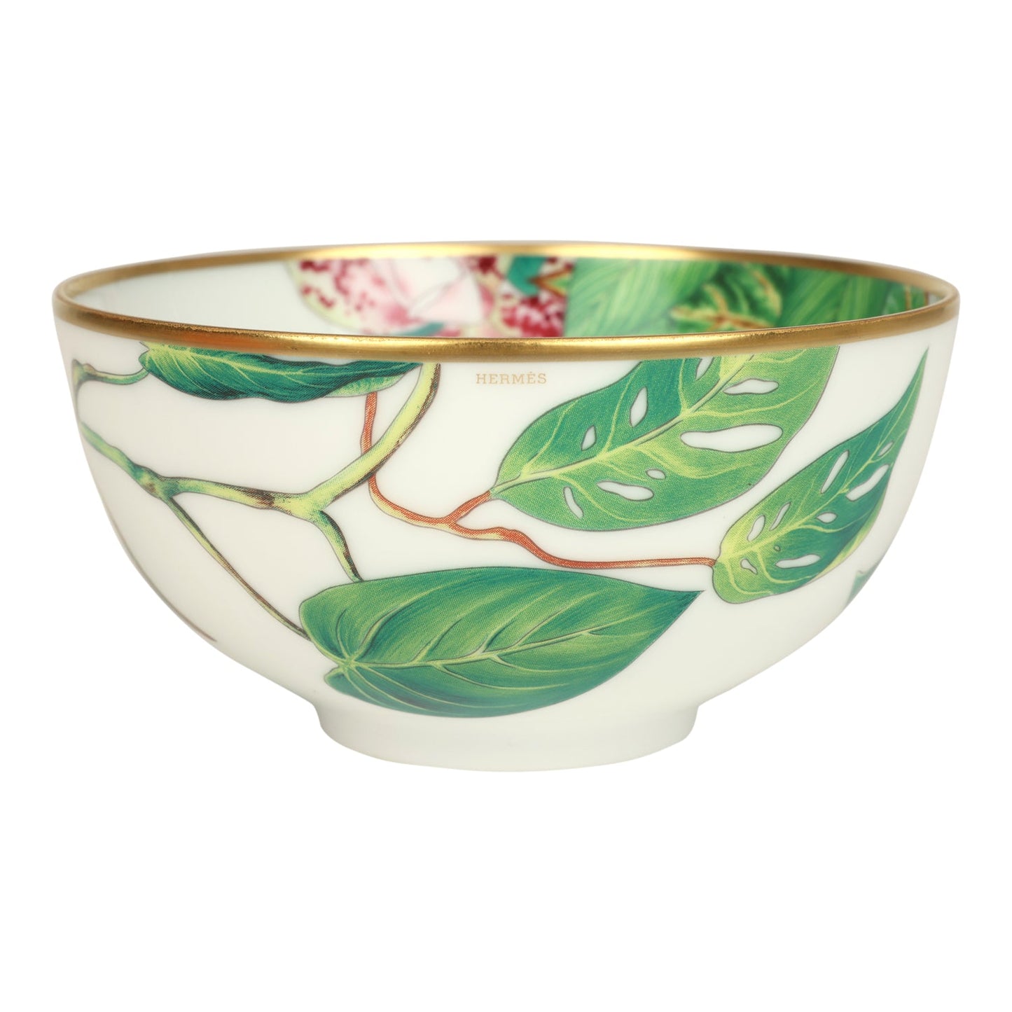 Hermes Passifolia Medium Porcelain Bowl