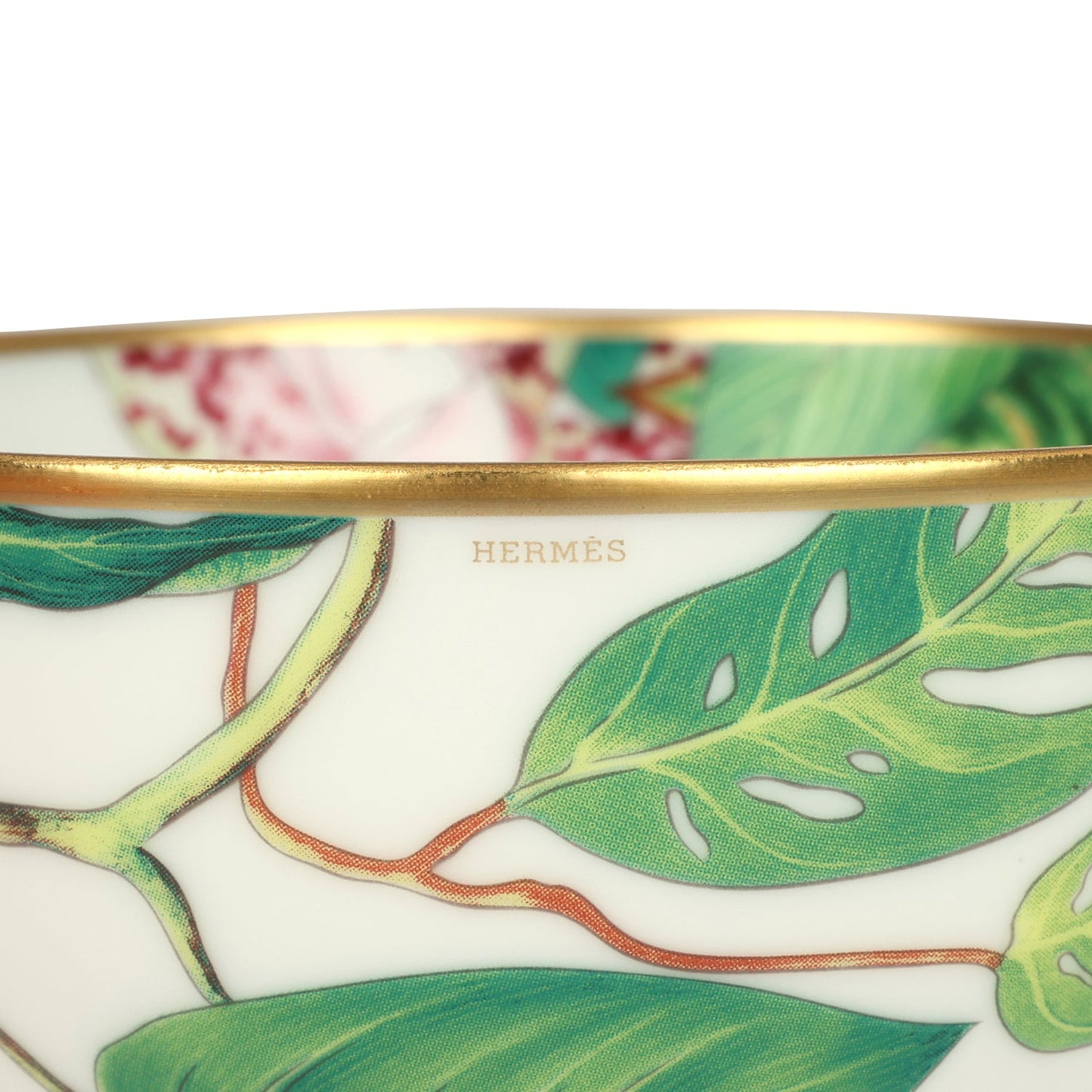 Hermes Passifolia Medium Porcelain Bowl