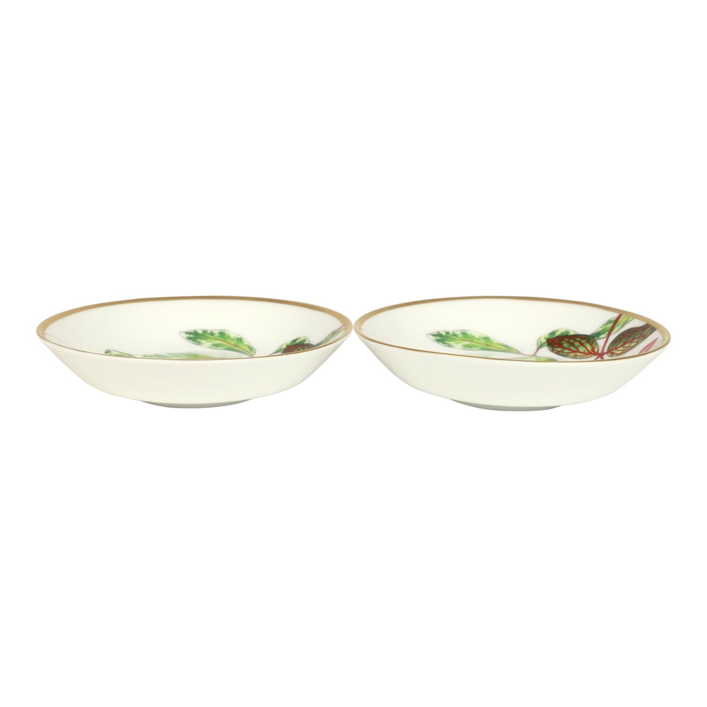 Hermes Passifolia Porcelain Soy Dish Set