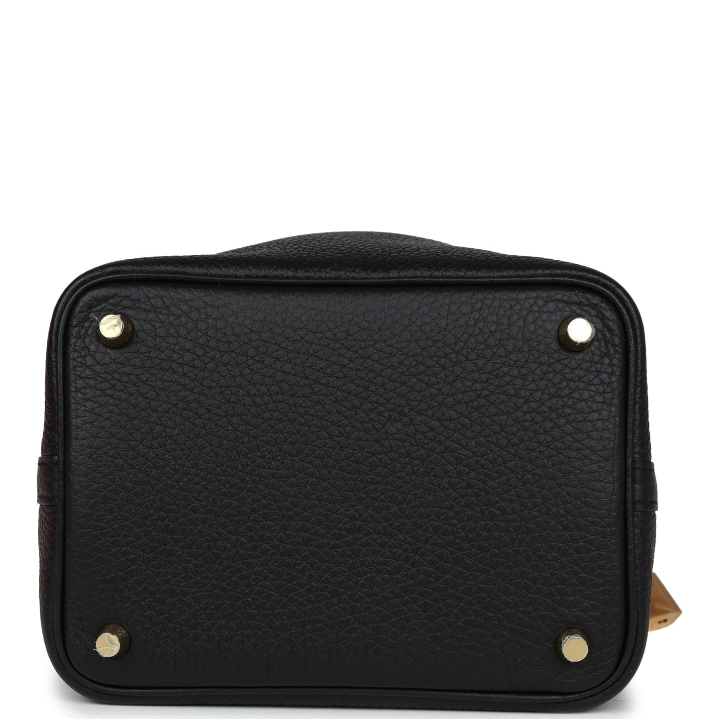 Hermes Picotin Lock 18 Black Clemence Gold Hardware