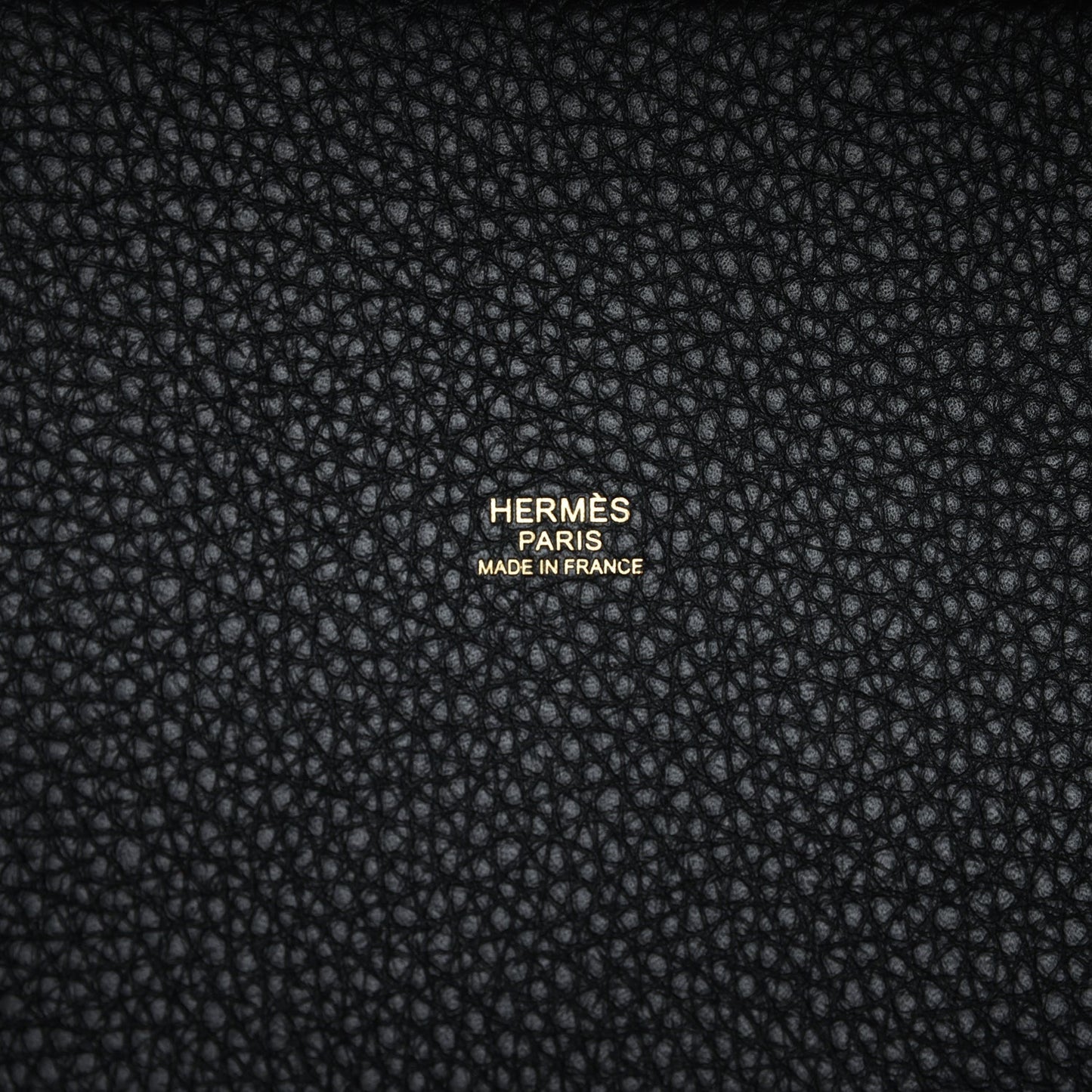 Hermes Picotin Lock 18 Black Clemence Gold Hardware